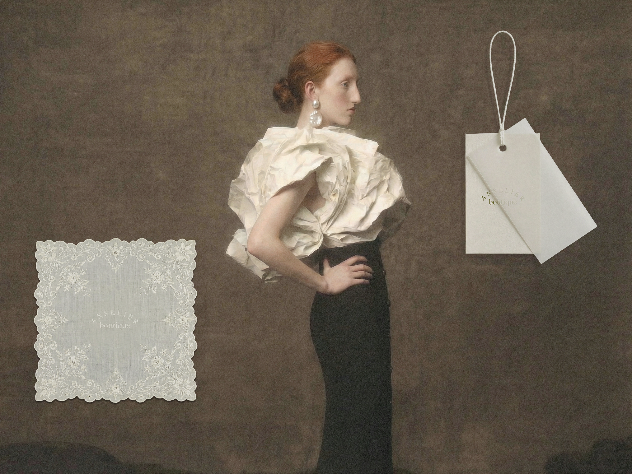 Айдентика для бренда Anselier boutique — Изображение №9 — Брендинг на Dprofile