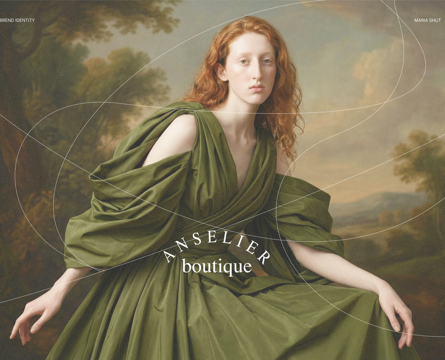 Айдентика для бренда Anselier boutique — Брендинг на Dprofile