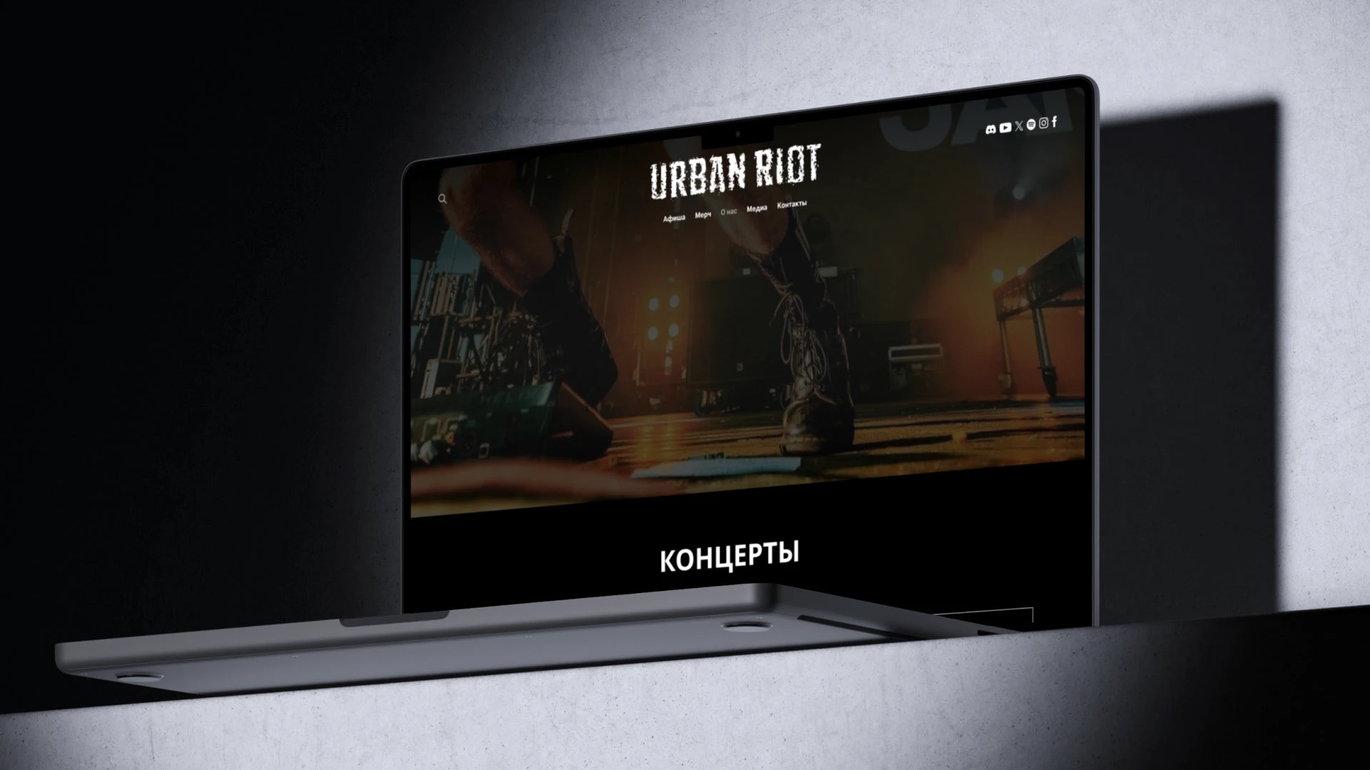 Дизайн сайта для группы URBAN RIOT — Изображение №12 — Брендинг на Dprofile
