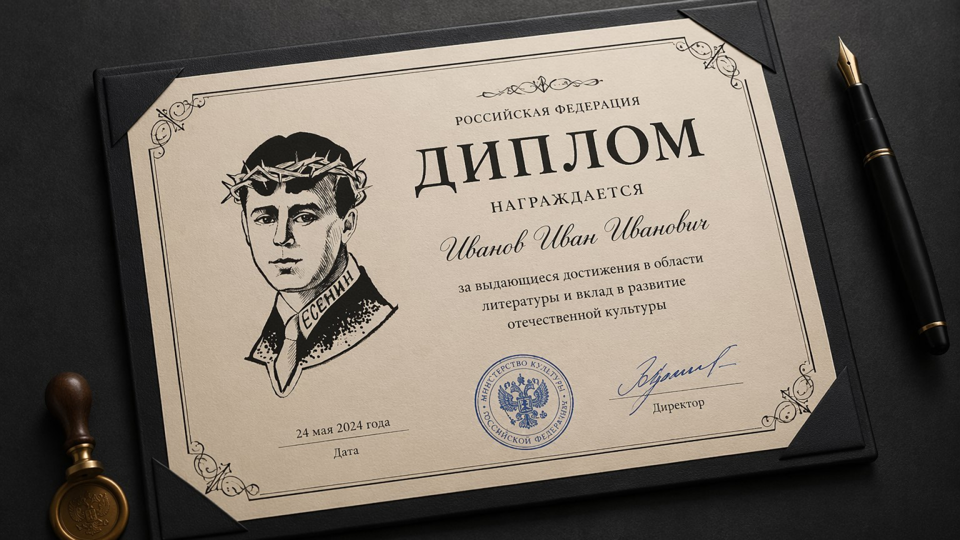 Фирменный стиль  Есенин — Изображение №2 — Брендинг на Dprofile