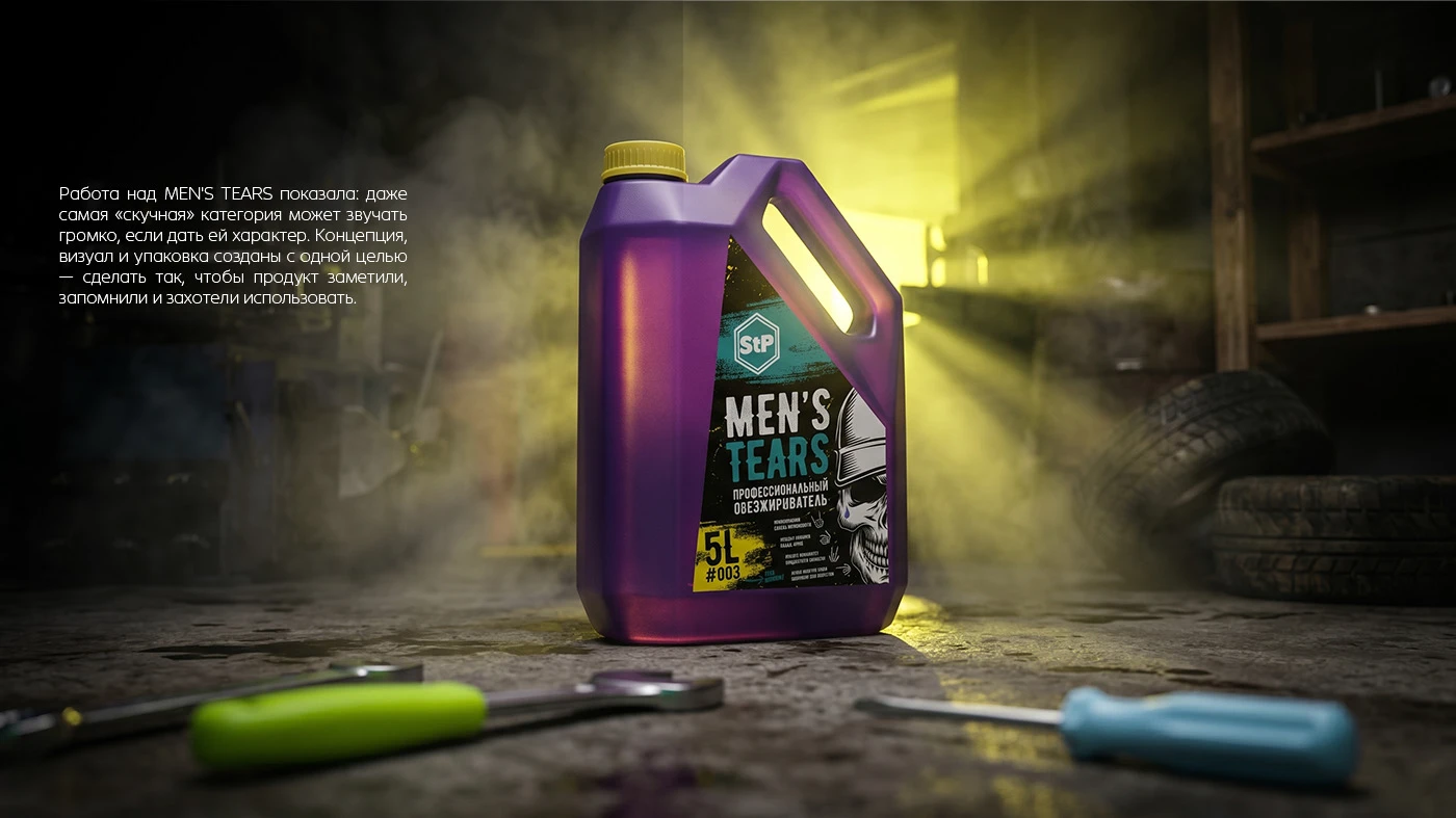 MEN'S TEARS дизайн автомобильного обезжиривателя — Изображение №10 — Брендинг, Иллюстрация на Dprofile