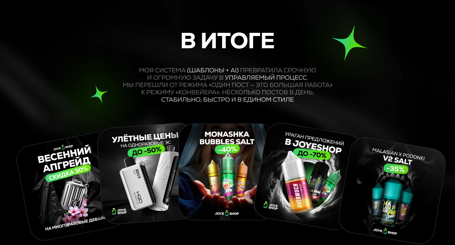 JOYESHOP | SMM DESIGN — Изображение №2 — Маркетинг на Dprofile