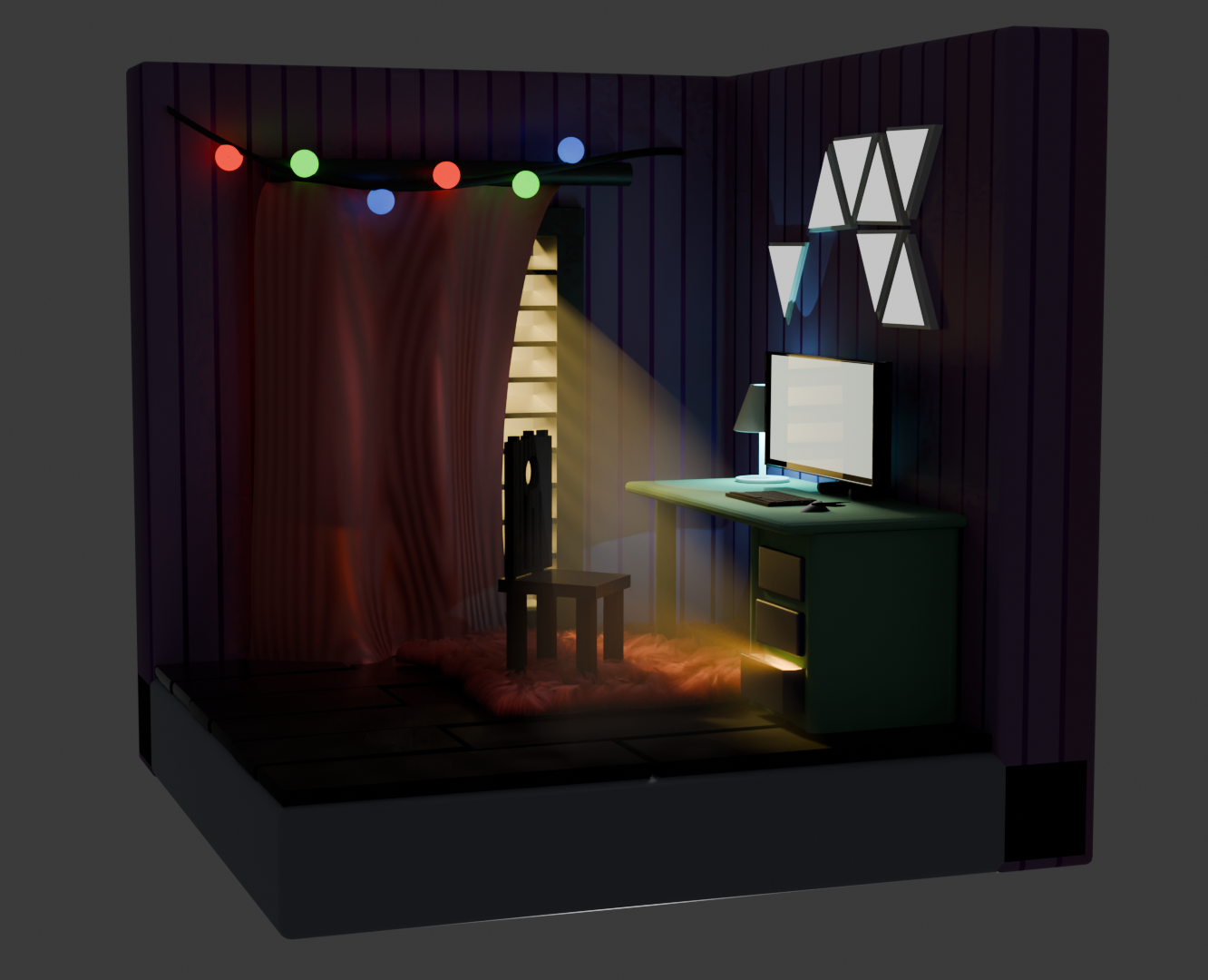 Inside comfort — Иллюстрация, 3D на Dprofile