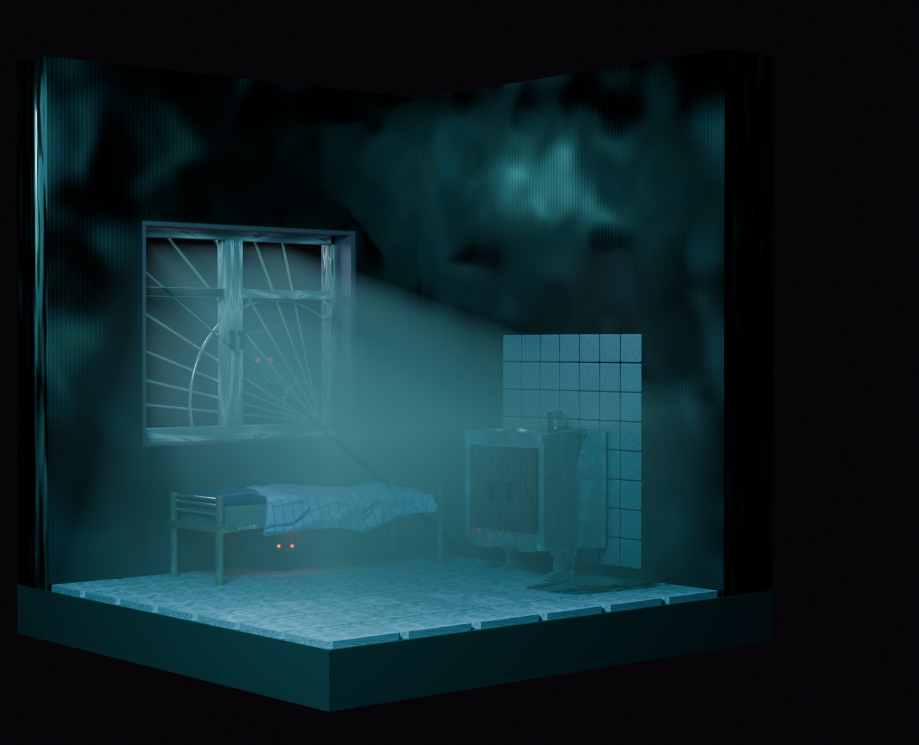 outside discomfort — Иллюстрация, 3D на Dprofile