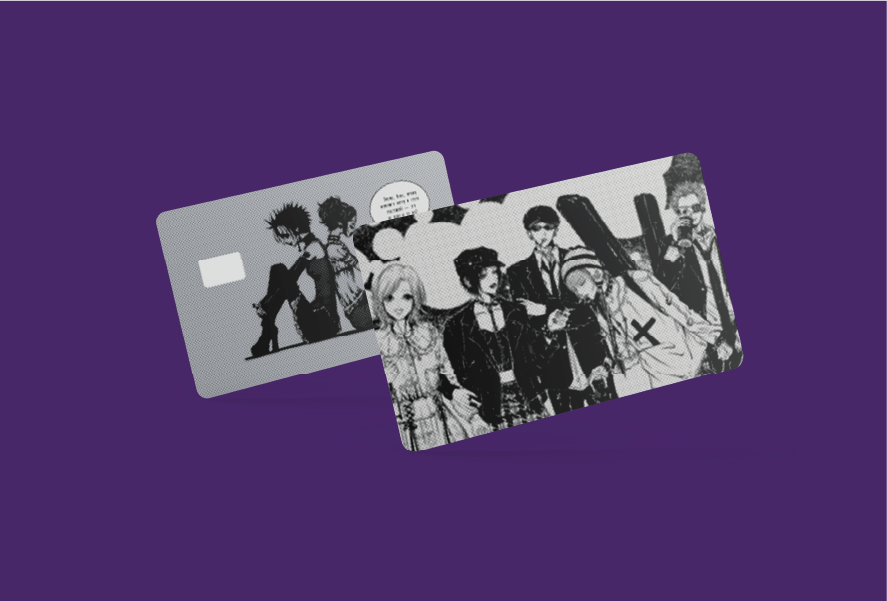 Разработка мини-каталога продукции (мерч) аниме Нана — Изображение №11 — Брендинг, Графика на Dprofile