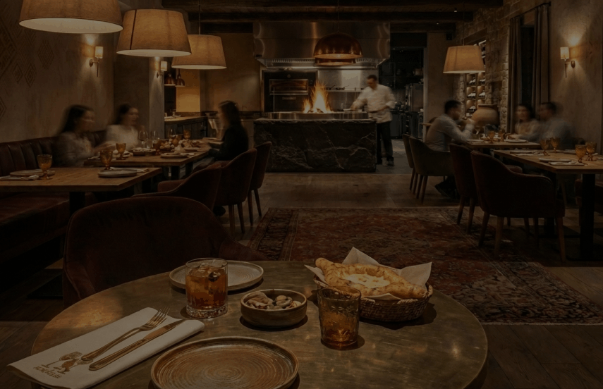 Айдентика для ресторана грузинской кухни «Кочевали» — Изображение №3 — Брендинг на Dprofile