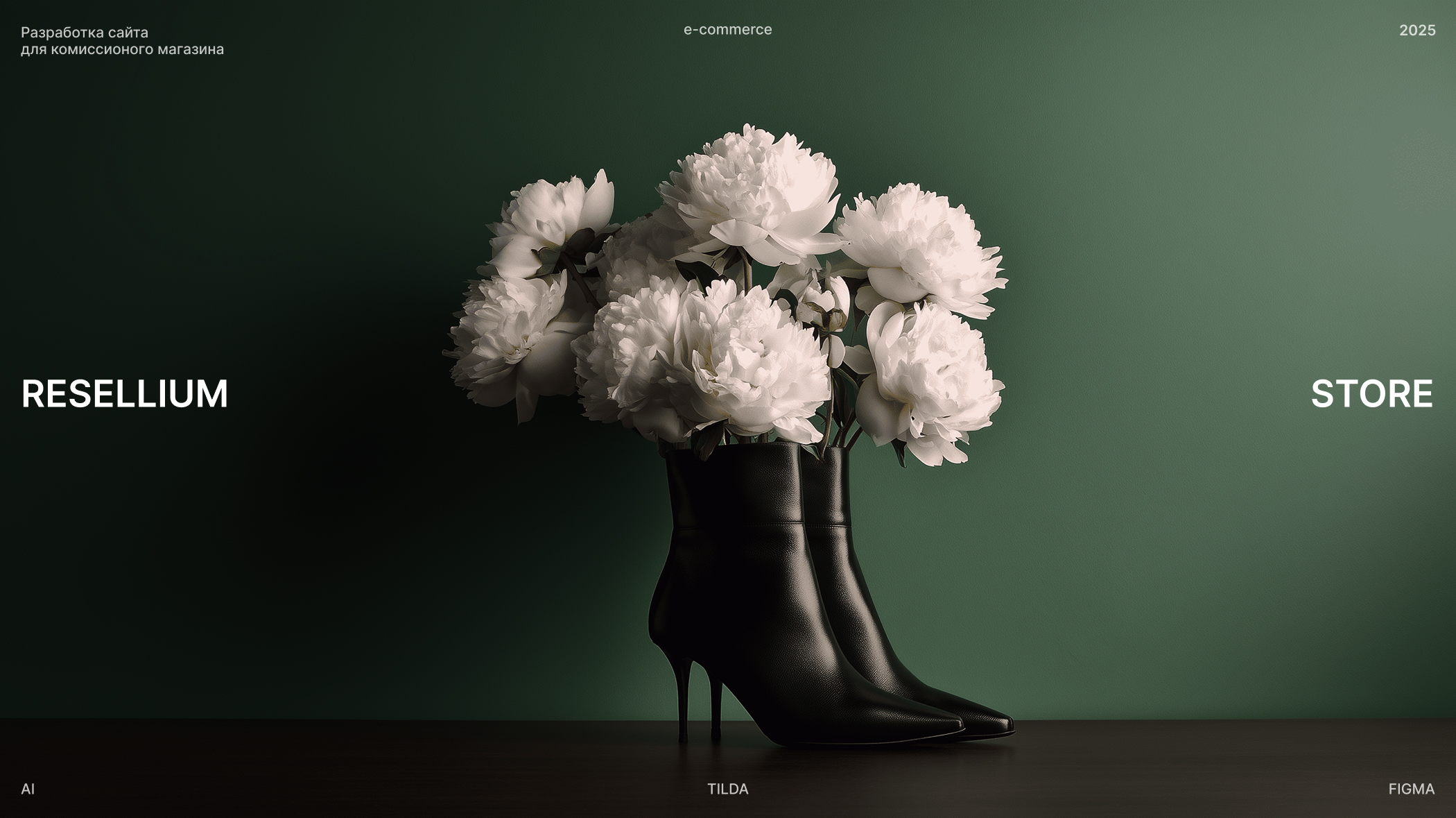 Интернет-магазин для комиссионного бутика Resellium — Изображение №1 — Интерфейсы, Брендинг на Dprofile