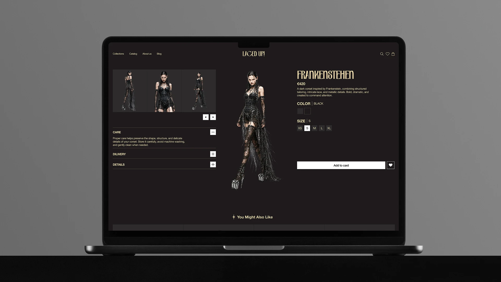 Laced Up! // E-commerce Website — Изображение №15 — Интерфейсы, Брендинг на Dprofile