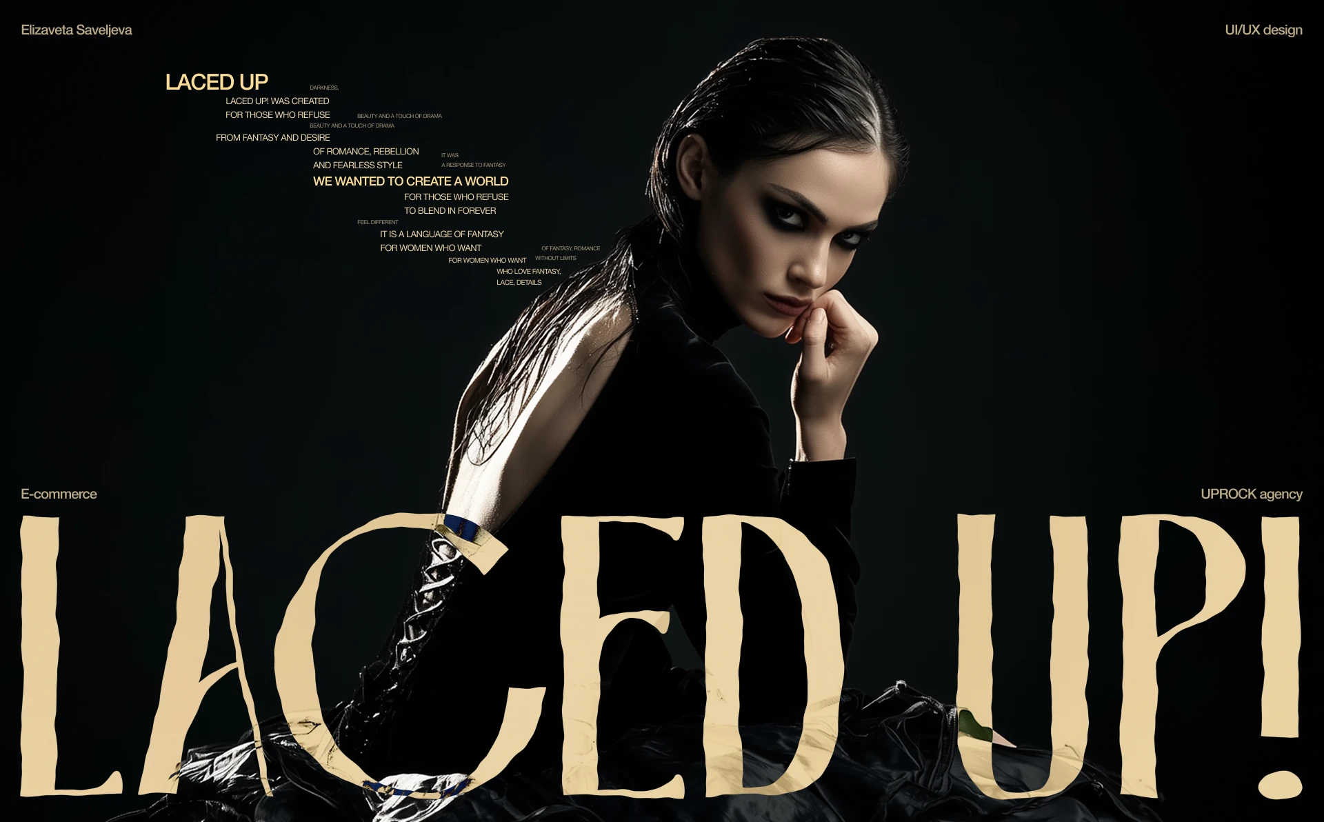 Laced Up! // E-commerce Website — Изображение №1 — Интерфейсы, Брендинг на Dprofile