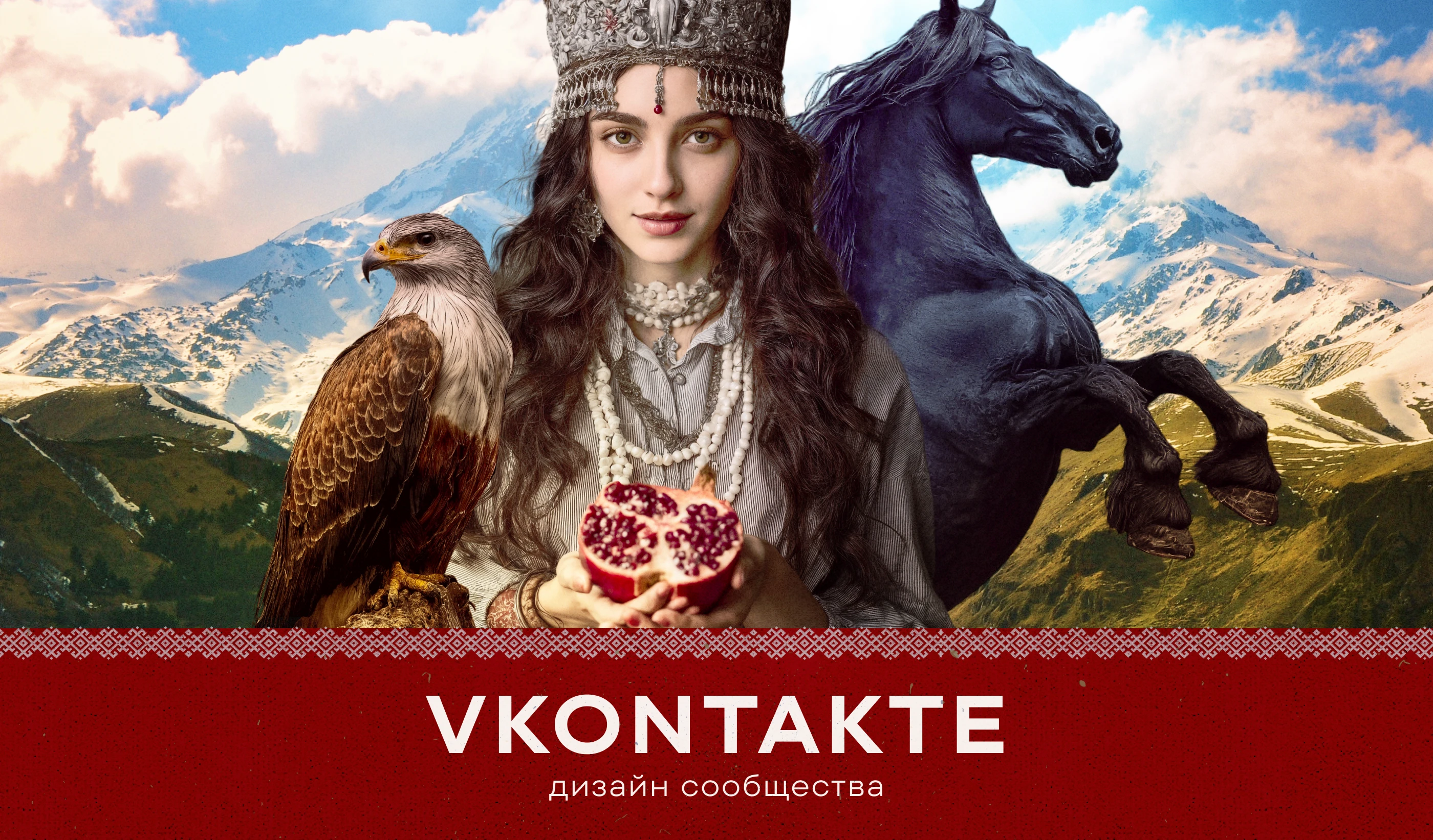 Оформление сообщества Вконтакте. Туры в Дагестан — Изображение №1 — Интерфейсы, Брендинг на Dprofile