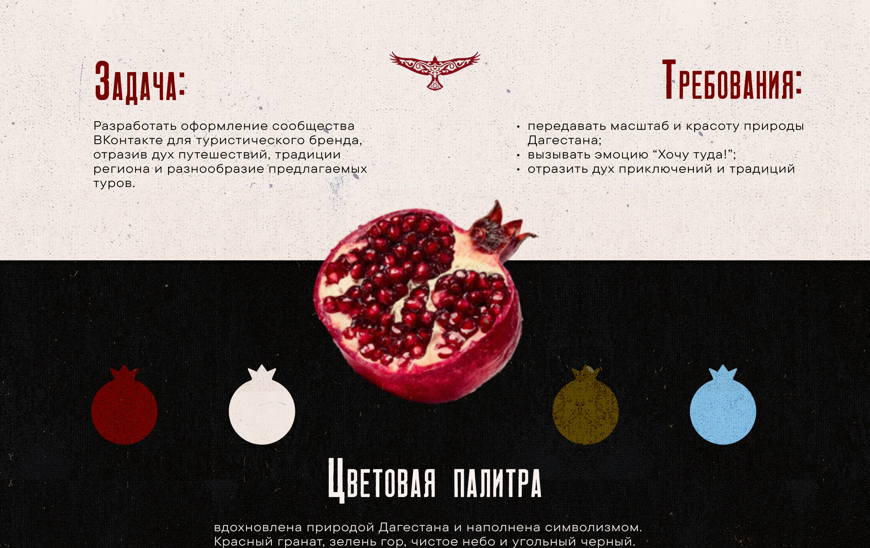 Оформление сообщества Вконтакте. Туры в Дагестан — Изображение №2 — Интерфейсы, Брендинг на Dprofile