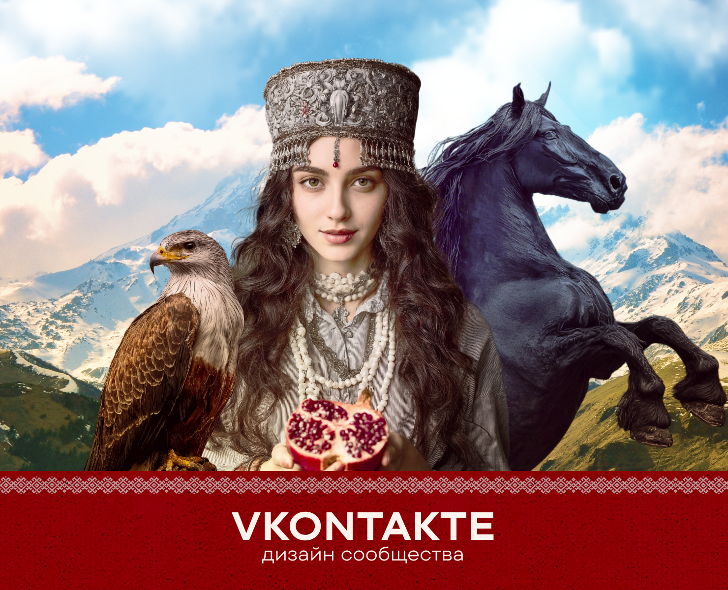 Оформление сообщества Вконтакте. Туры в Дагестан — Интерфейсы, Брендинг на Dprofile