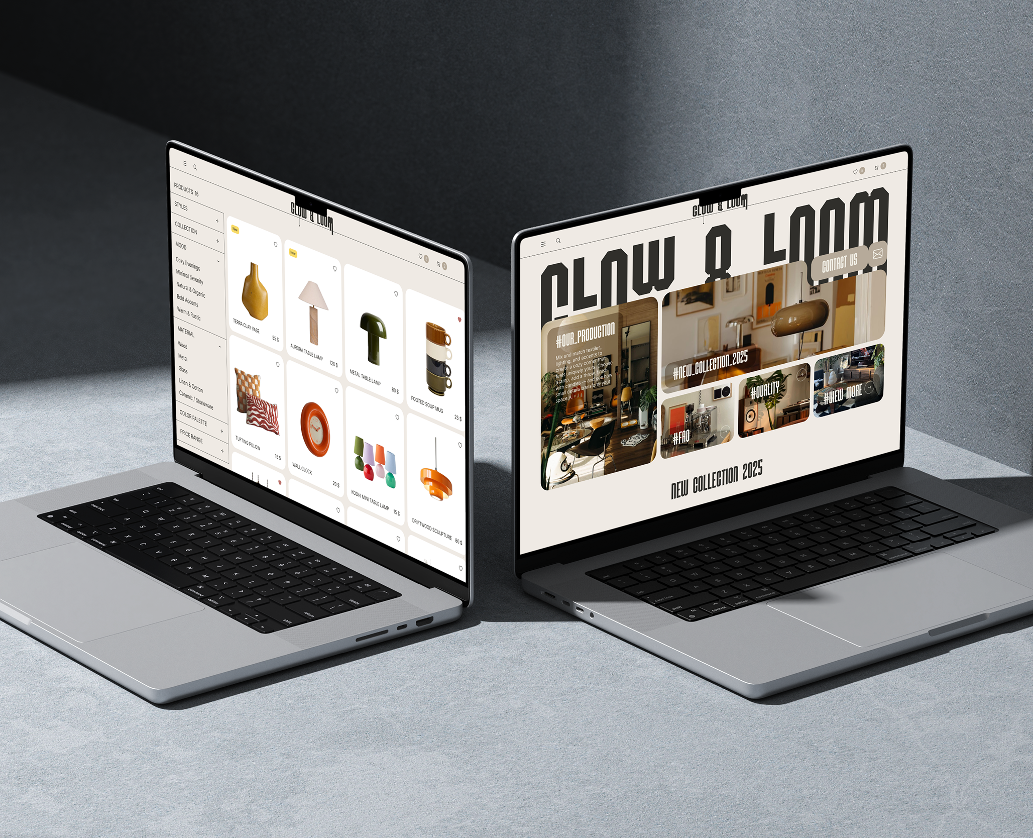 Online Interior Store| UX/UI Design | Web Design на Dprofile