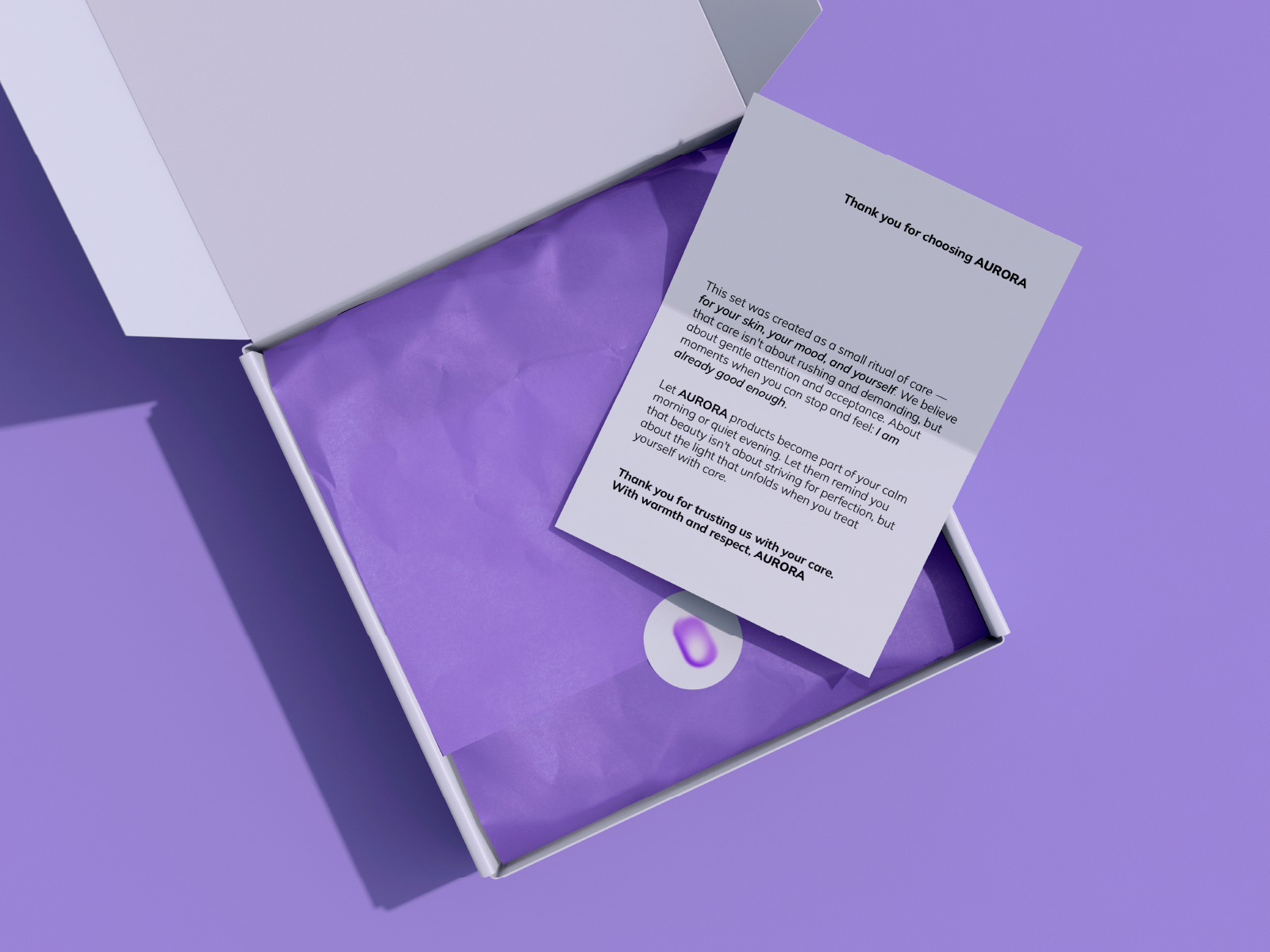 AURORA | Айдентика бренда уходовой косметики — Изображение №10 — Брендинг на Dprofile