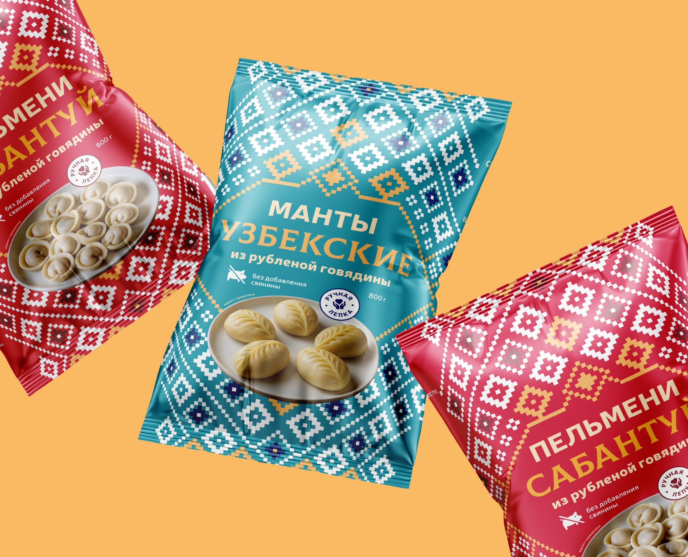 упаковка пельменей и мант на Dprofile