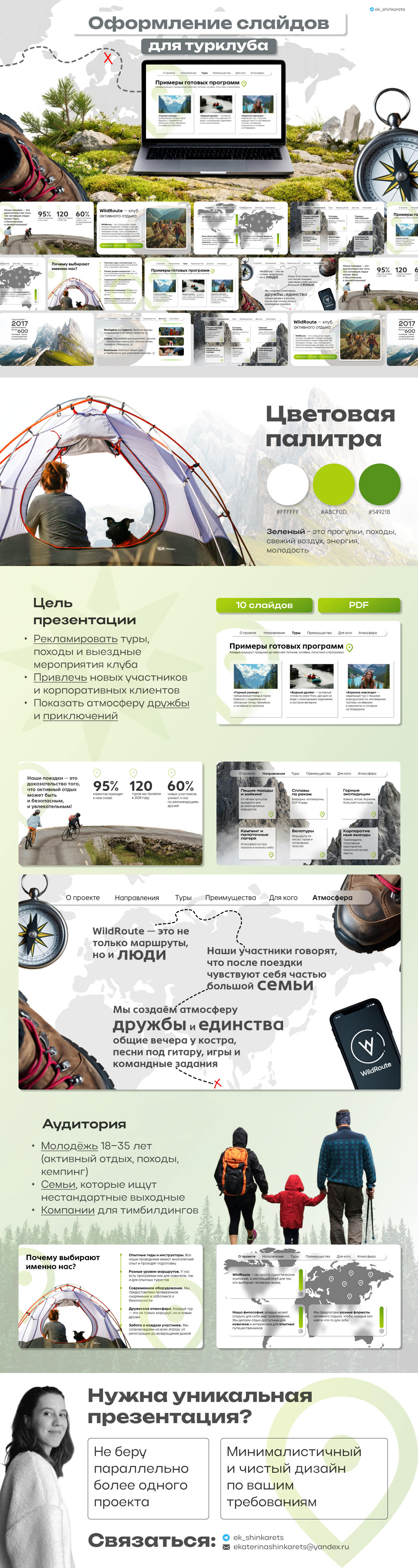 Презентация для туристической компании — Изображение №1 — Маркетинг на Dprofile