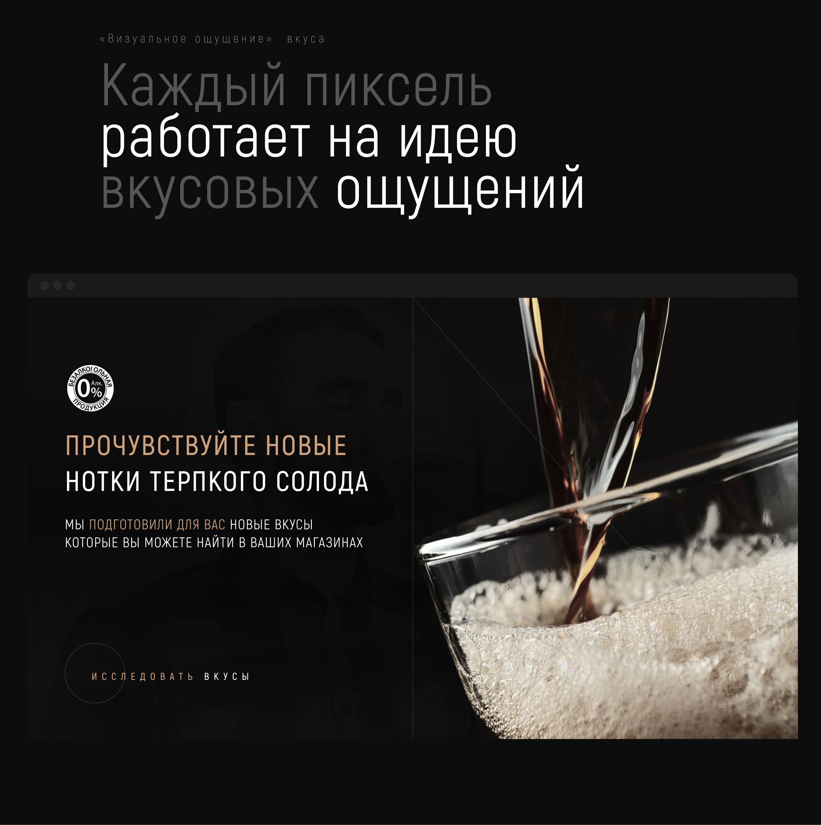 PREMIUM BEER | GOLDEN MATE — Изображение №7 — Интерфейсы, Маркетинг на Dprofile