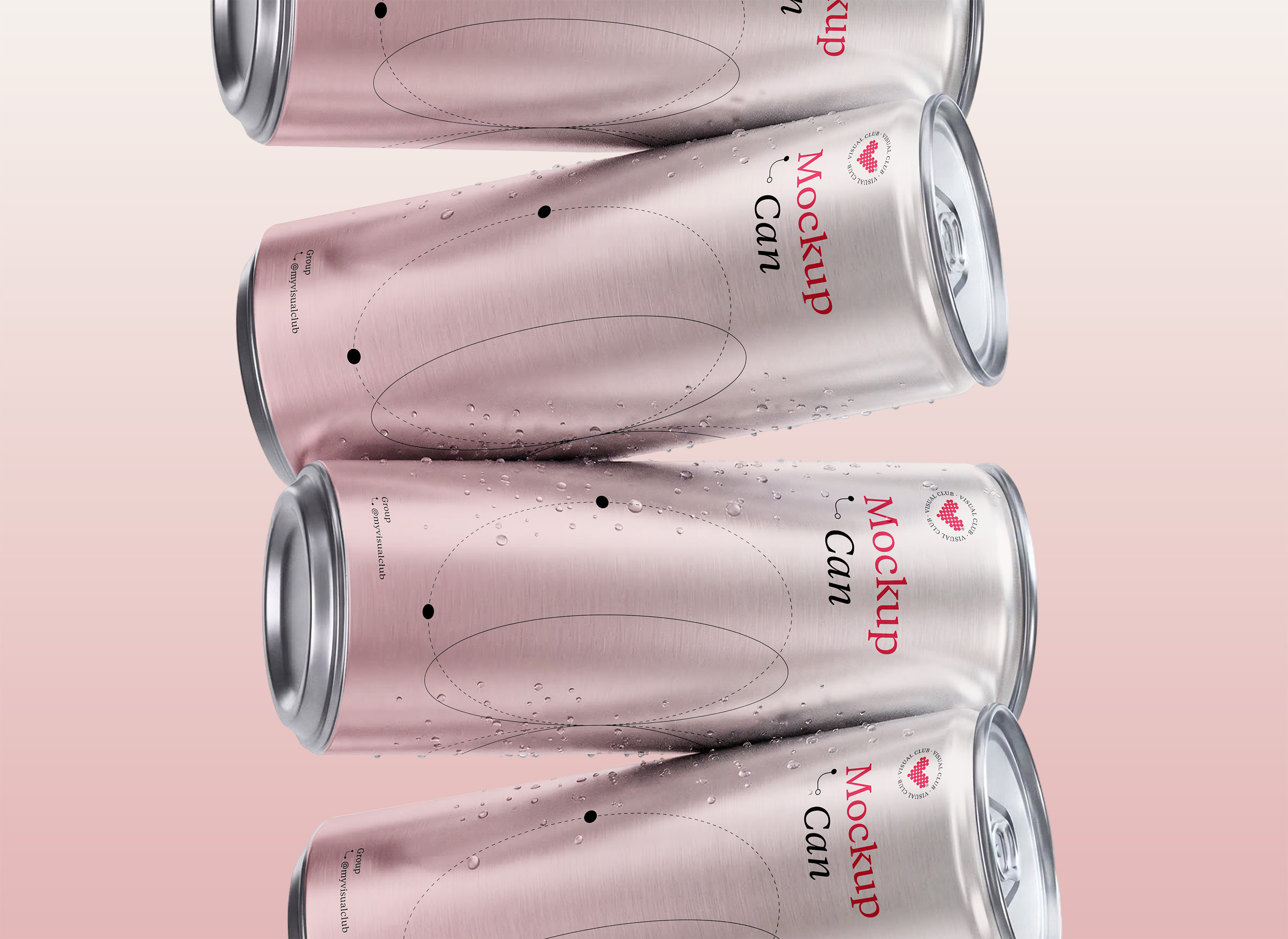 Бесплатные ИИ-мокапы металлической банки | Mockup — Изображение №6 — Брендинг, Графика на Dprofile