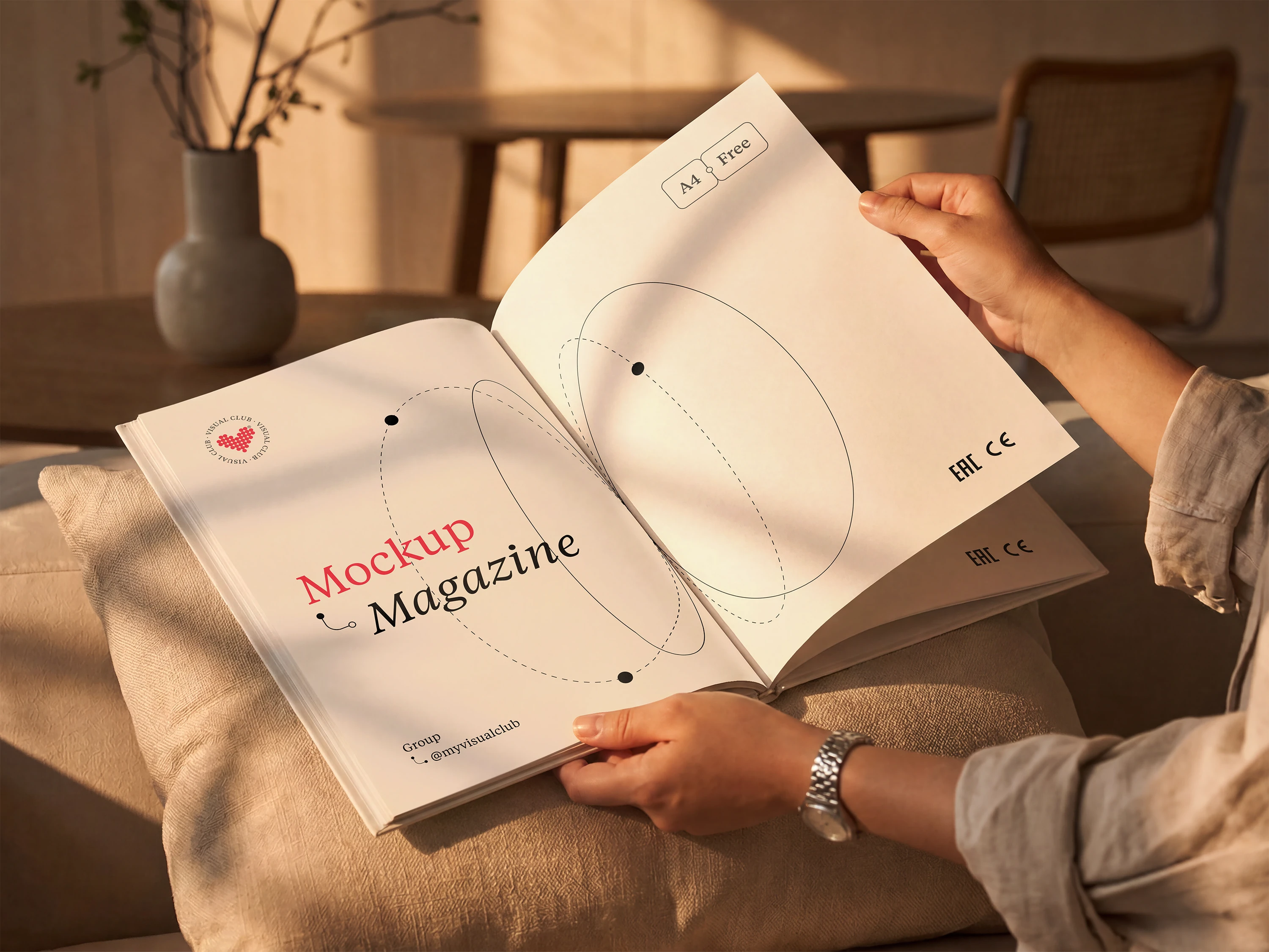 Коллекция бесплатных 7 PSD мокапов журнала формата А5 | Mockup — Изображение №2 — Графика, Нейро на Dprofile