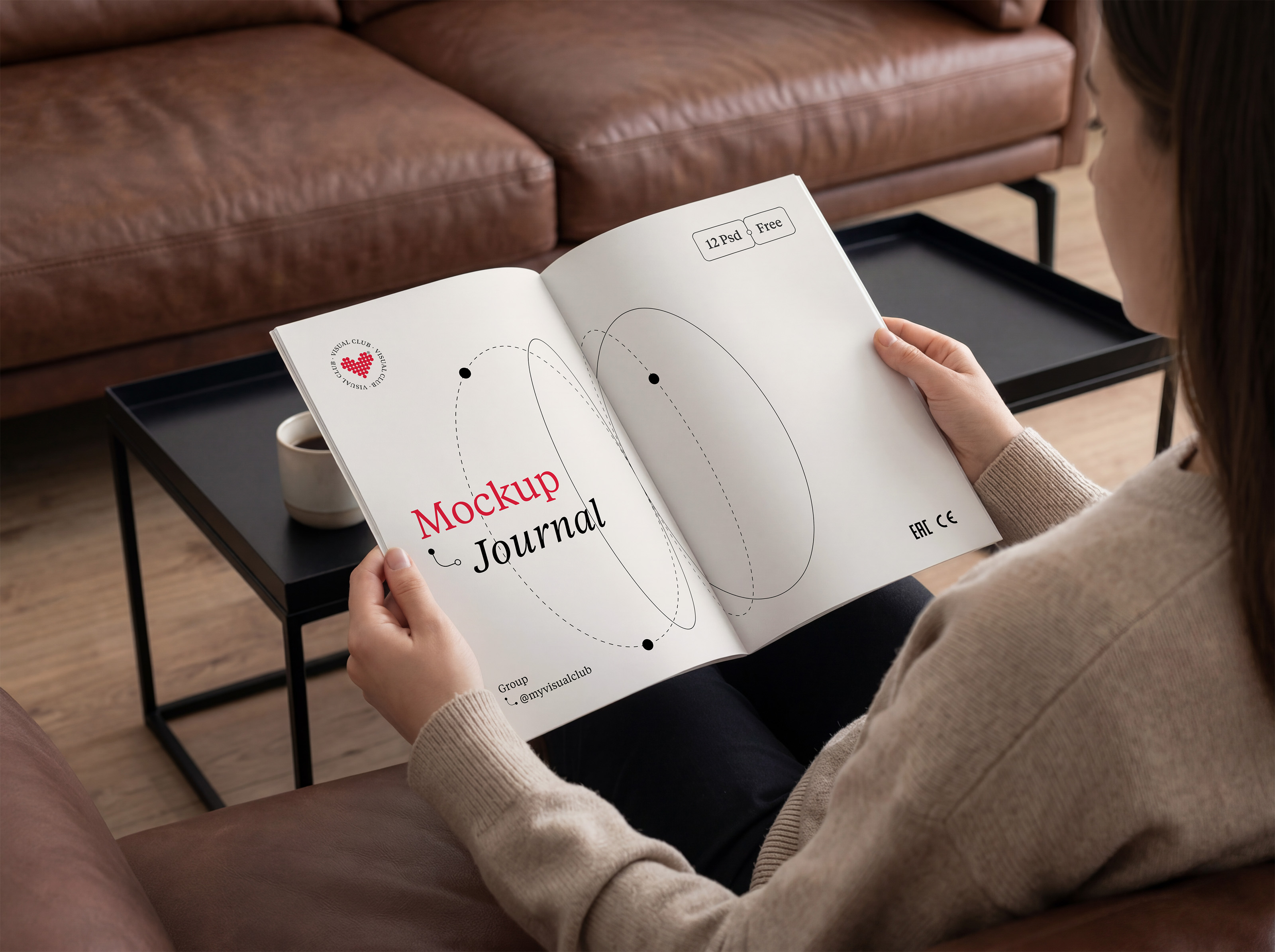 Бесплатные ИИ-мокапы для брендинга на коже | Mockup — Изображение №5 — Брендинг, Графика на Dprofile