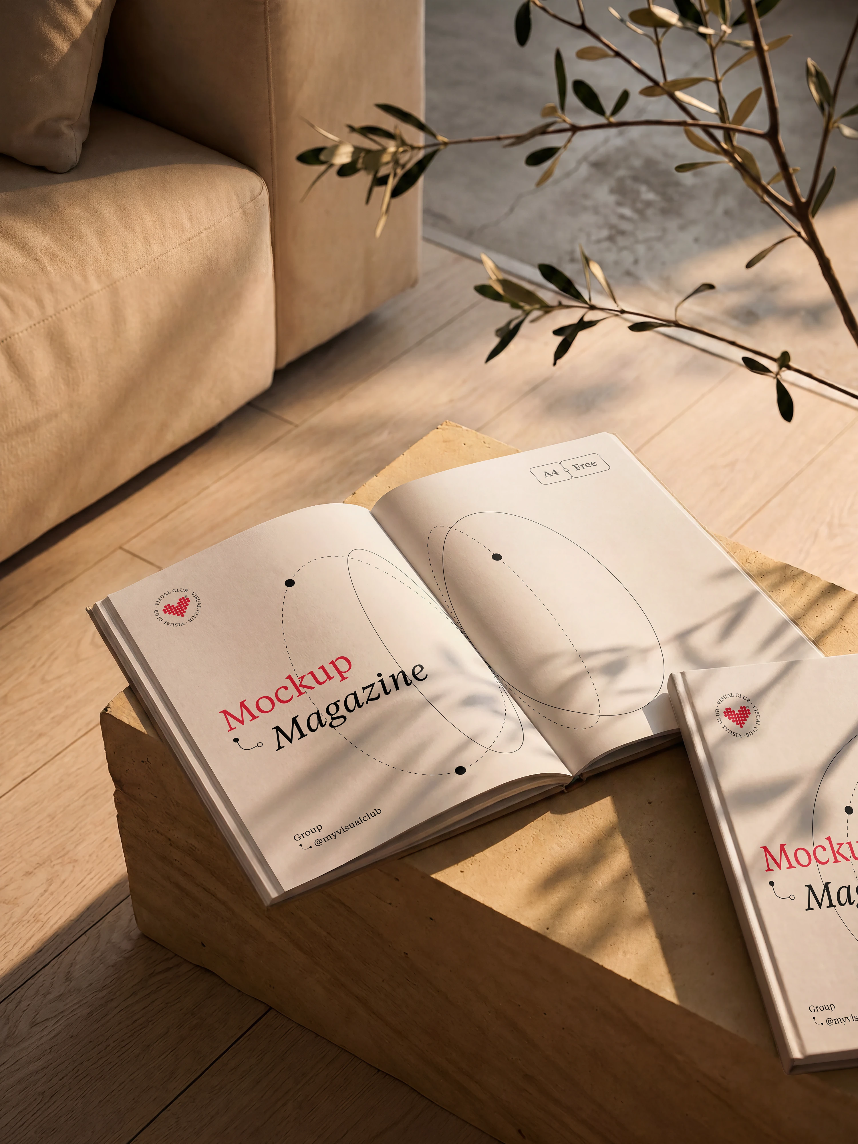 Коллекция бесплатных 7 PSD мокапов журнала формата А5 | Mockup — Изображение №6 — Графика, Нейро на Dprofile