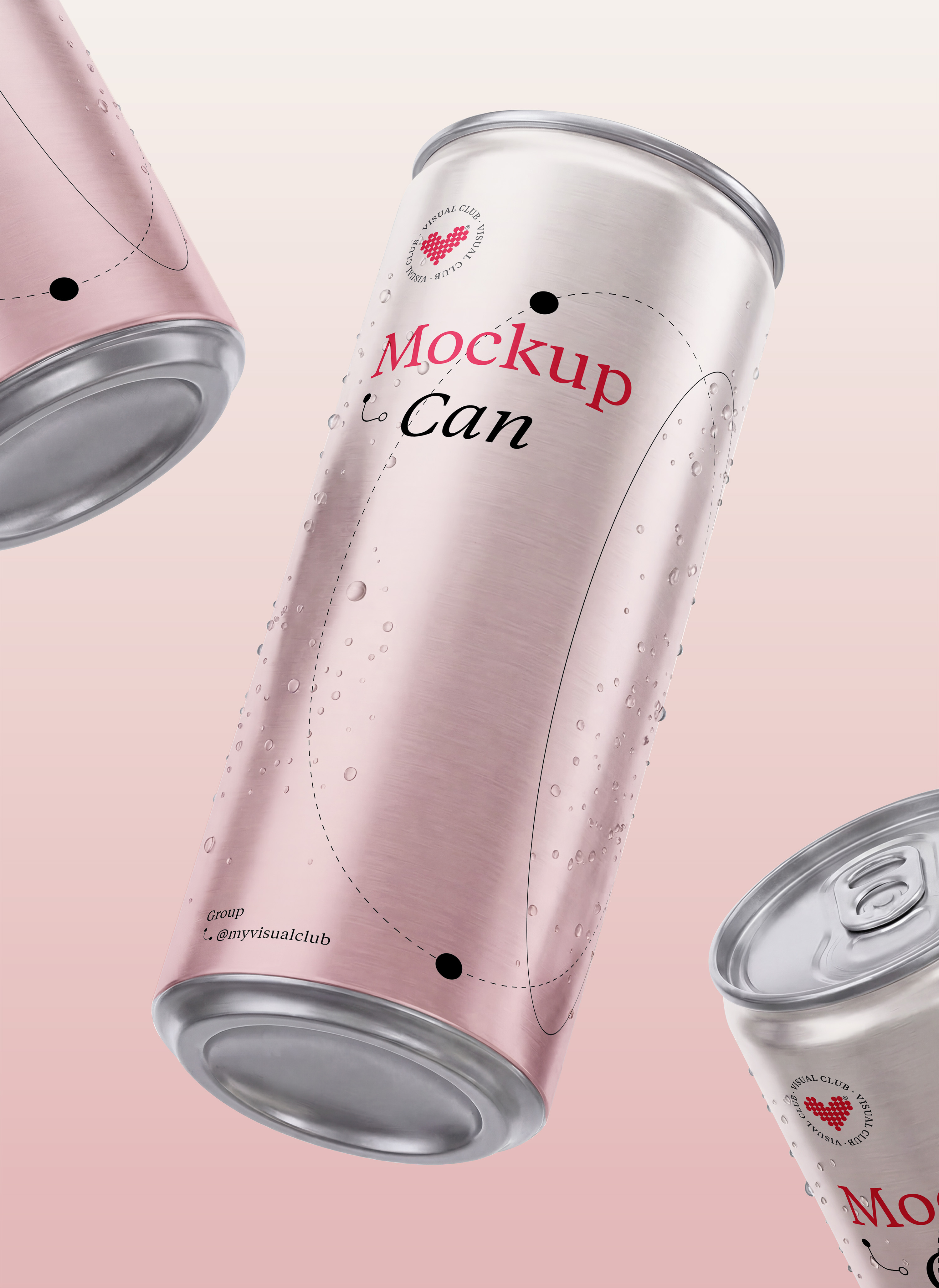 Бесплатные ИИ-мокапы металлической банки | Mockup — Изображение №3 — Брендинг, Графика на Dprofile