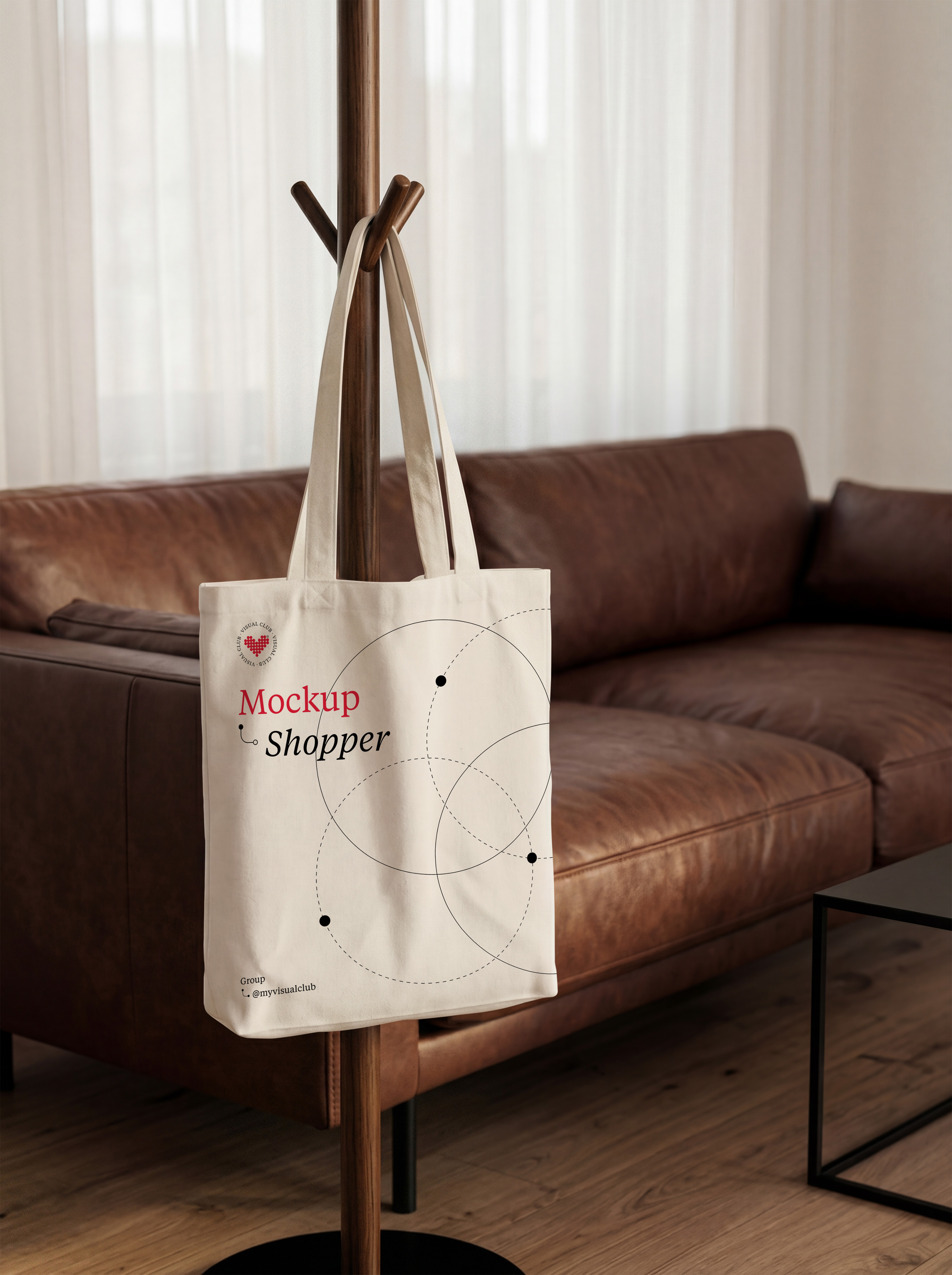 Бесплатные ИИ-мокапы для брендинга на коже | Mockup — Изображение №12 — Брендинг, Графика на Dprofile