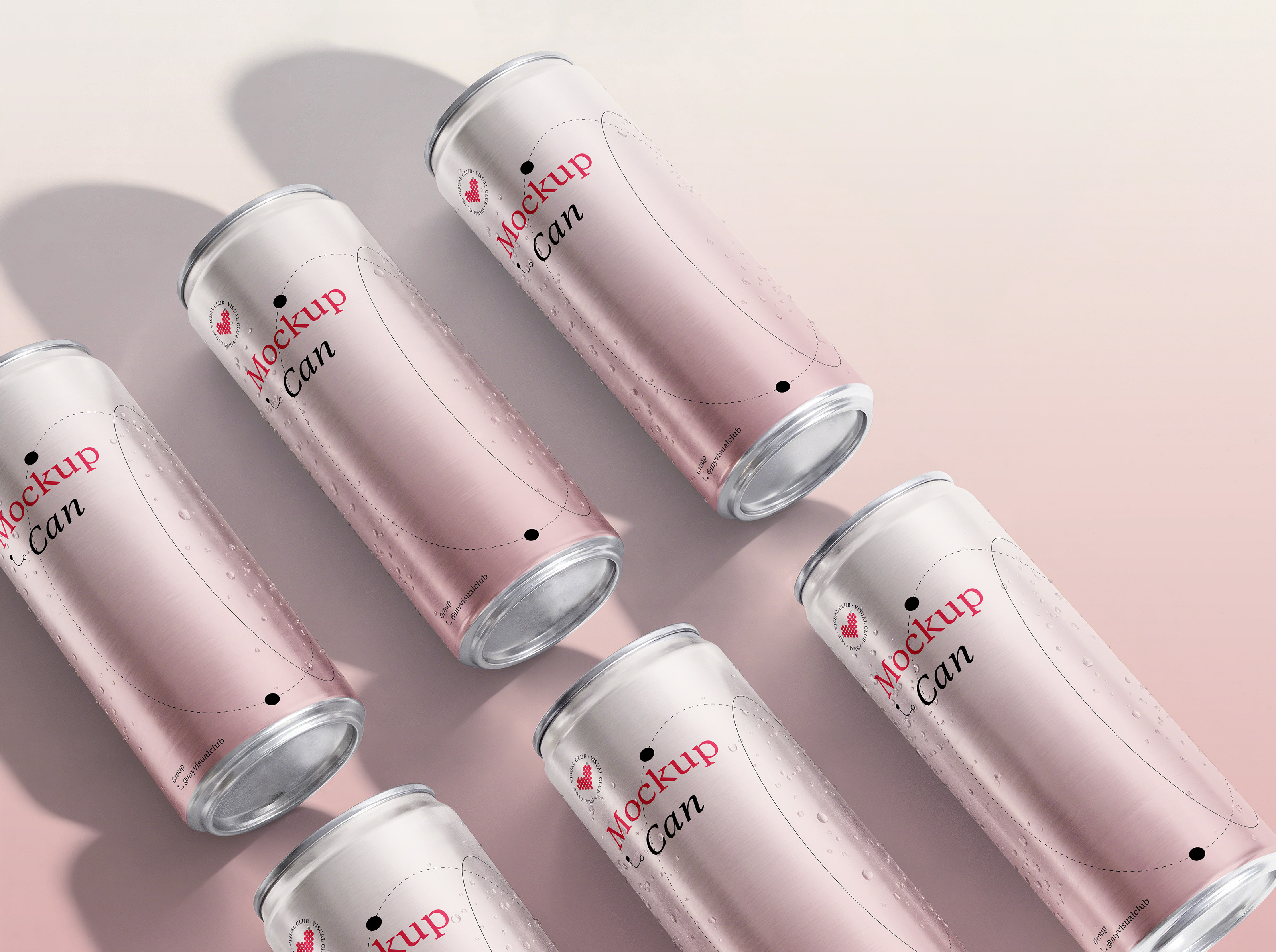 Бесплатные ИИ-мокапы металлической банки | Mockup — Изображение №4 — Брендинг, Графика на Dprofile