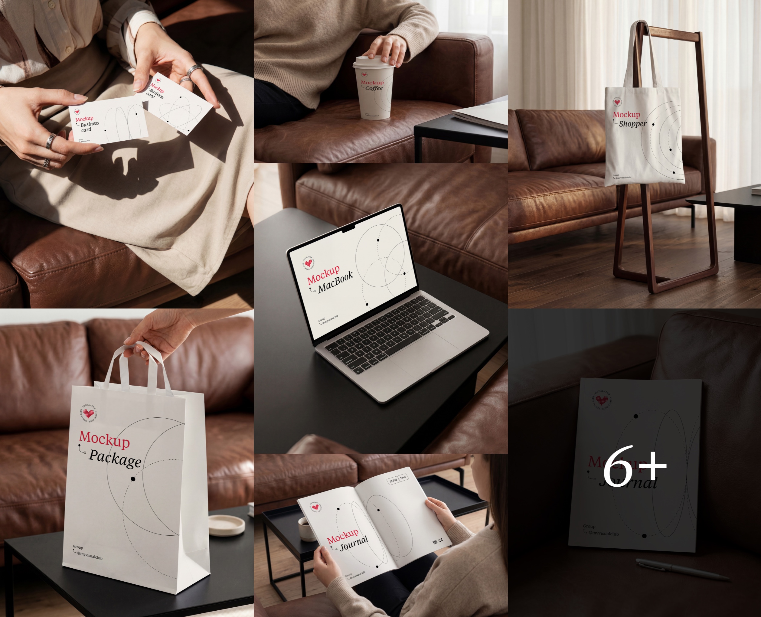 Бесплатные ИИ-мокапы для брендинга на коже | Mockup — Брендинг, Графика на Dprofile