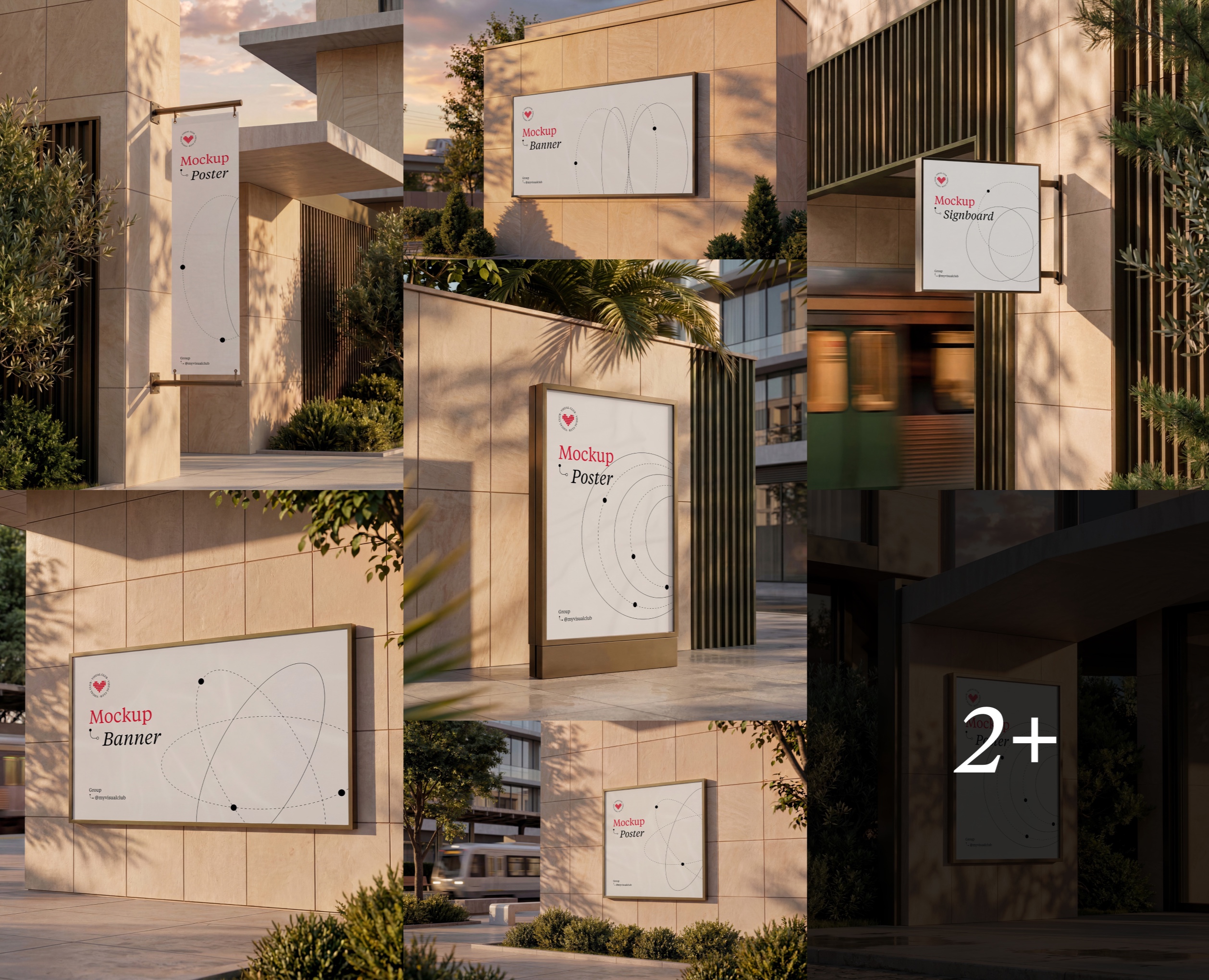 Бесплатные ИИ-мокапы 8 PSD плакатов и баннеров | Mockup — Графика, Нейро на Dprofile