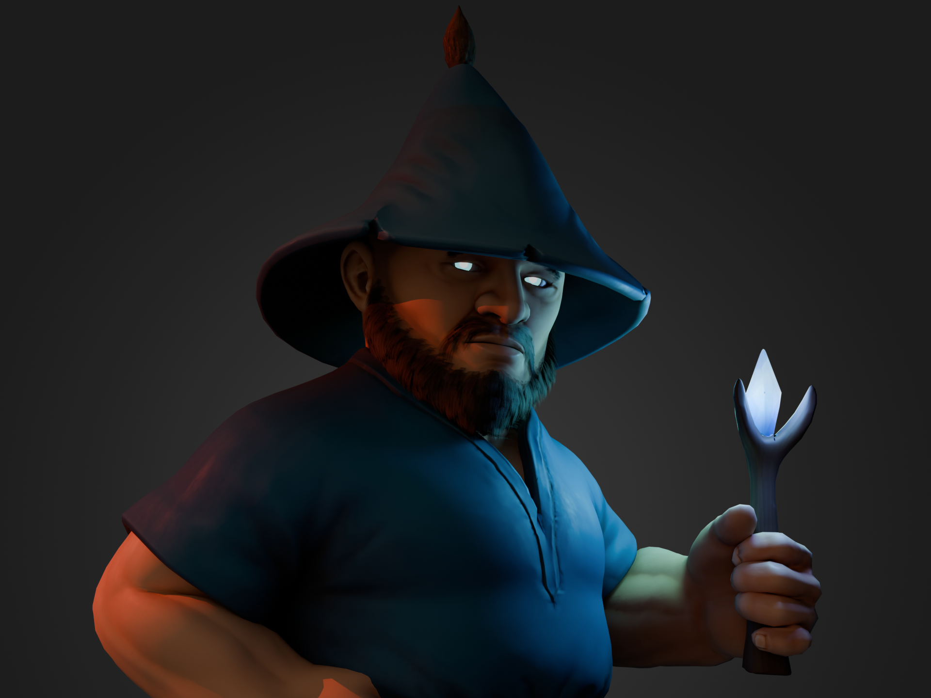 Герой для ремейка "Spooked" — Изображение №1 — Иллюстрация, 3D на Dprofile