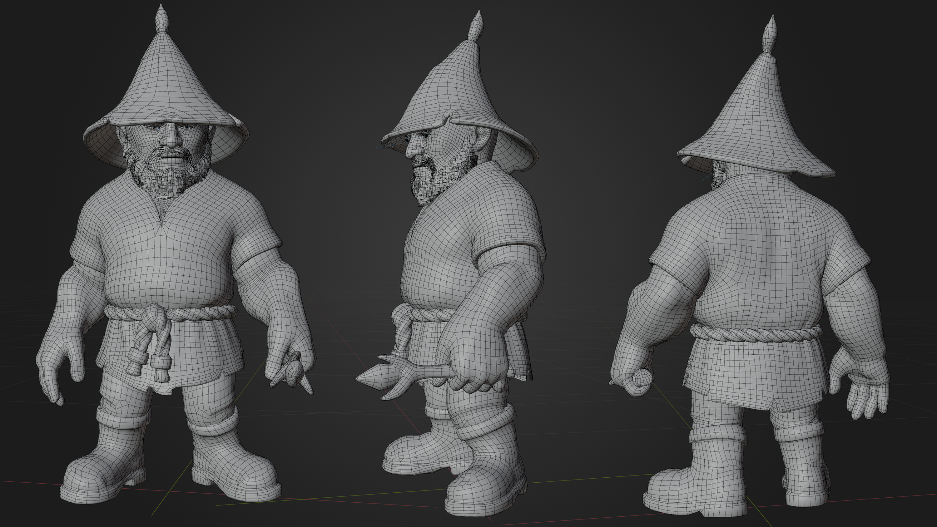 Герой для ремейка "Spooked" — Изображение №8 — Иллюстрация, 3D на Dprofile