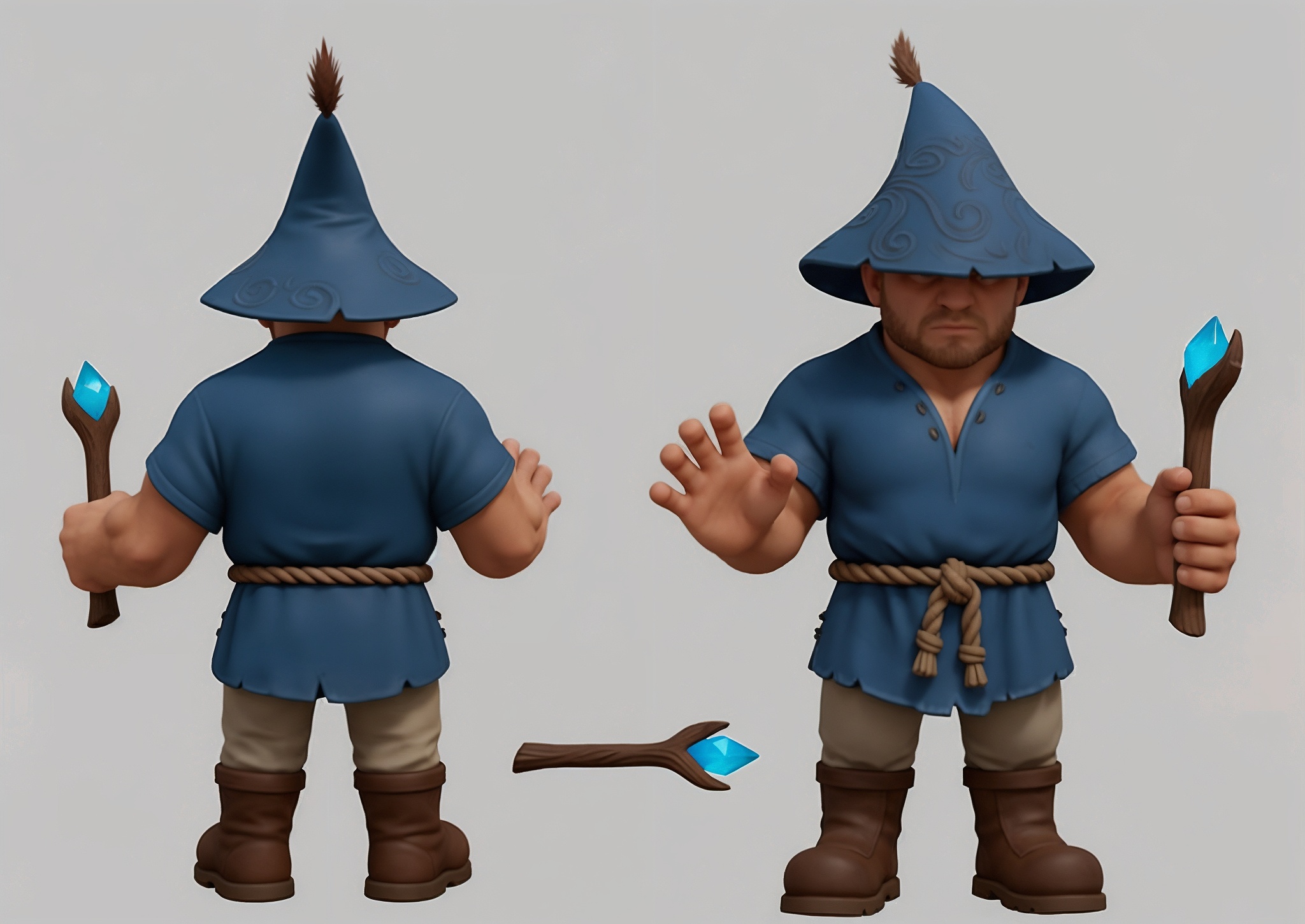 Герой для ремейка "Spooked" — Изображение №5 — Иллюстрация, 3D на Dprofile