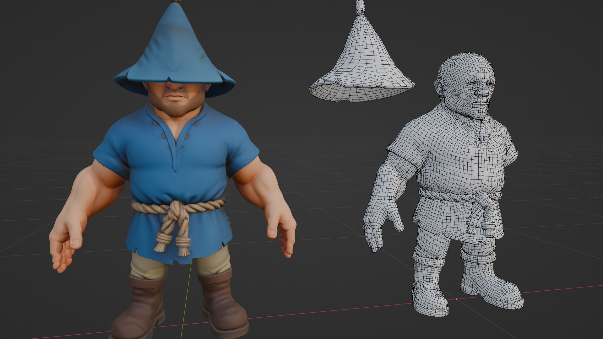 Герой для ремейка "Spooked" — Изображение №7 — Иллюстрация, 3D на Dprofile