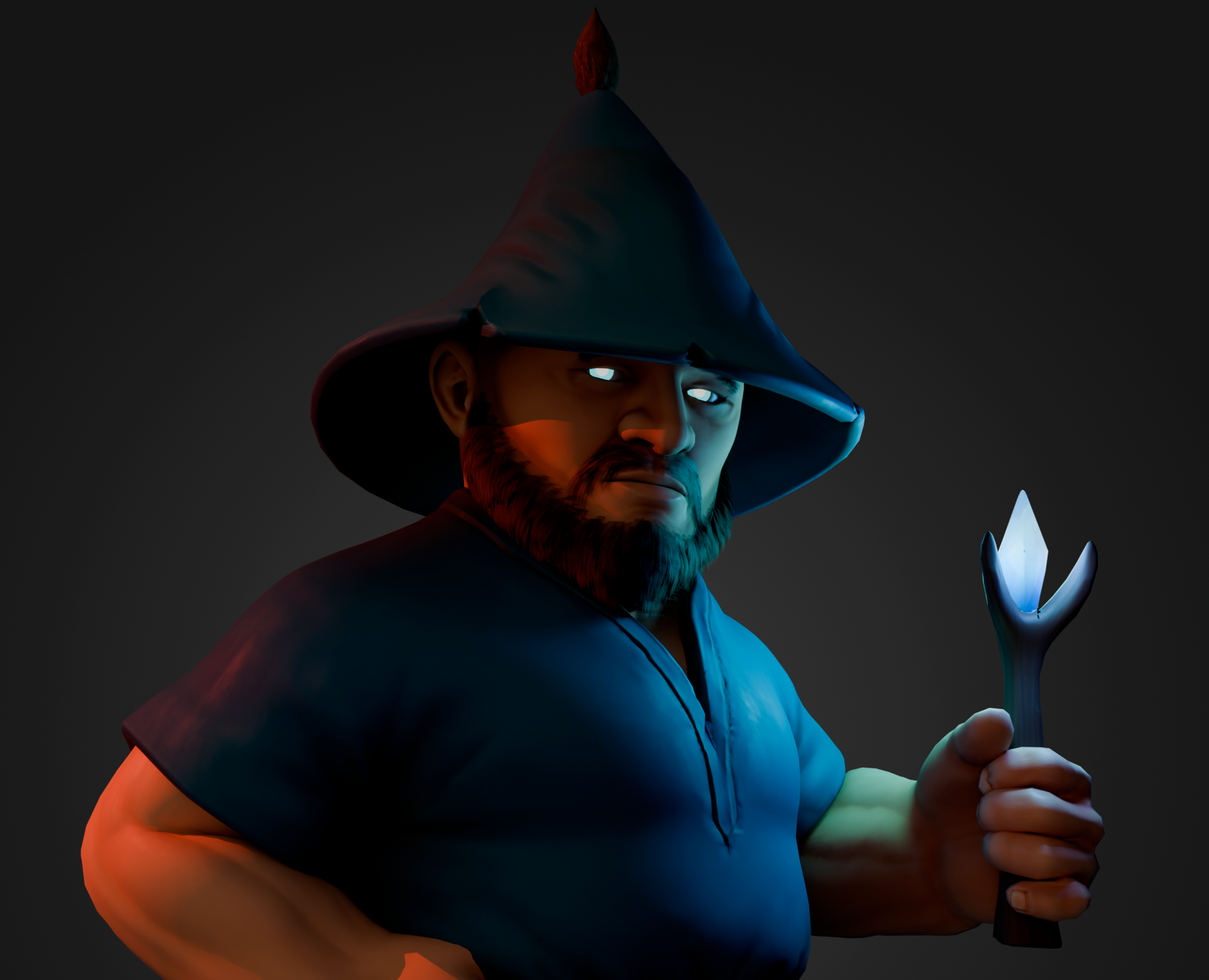 Герой для ремейка "Spooked" — Иллюстрация, 3D на Dprofile