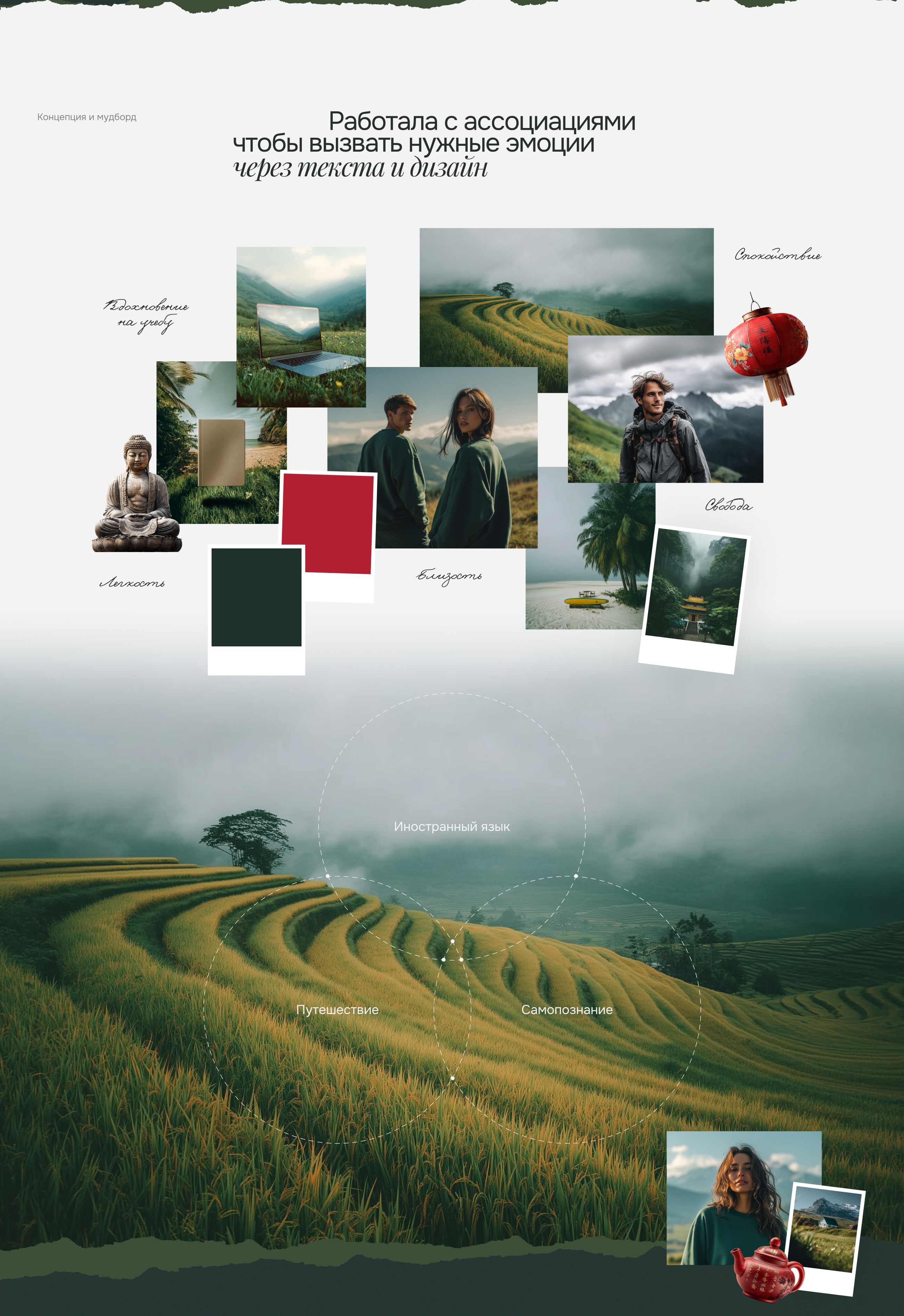 Дизайн лендинга для агентства языковых путешествий — Изображение №4 — Интерфейсы на Dprofile