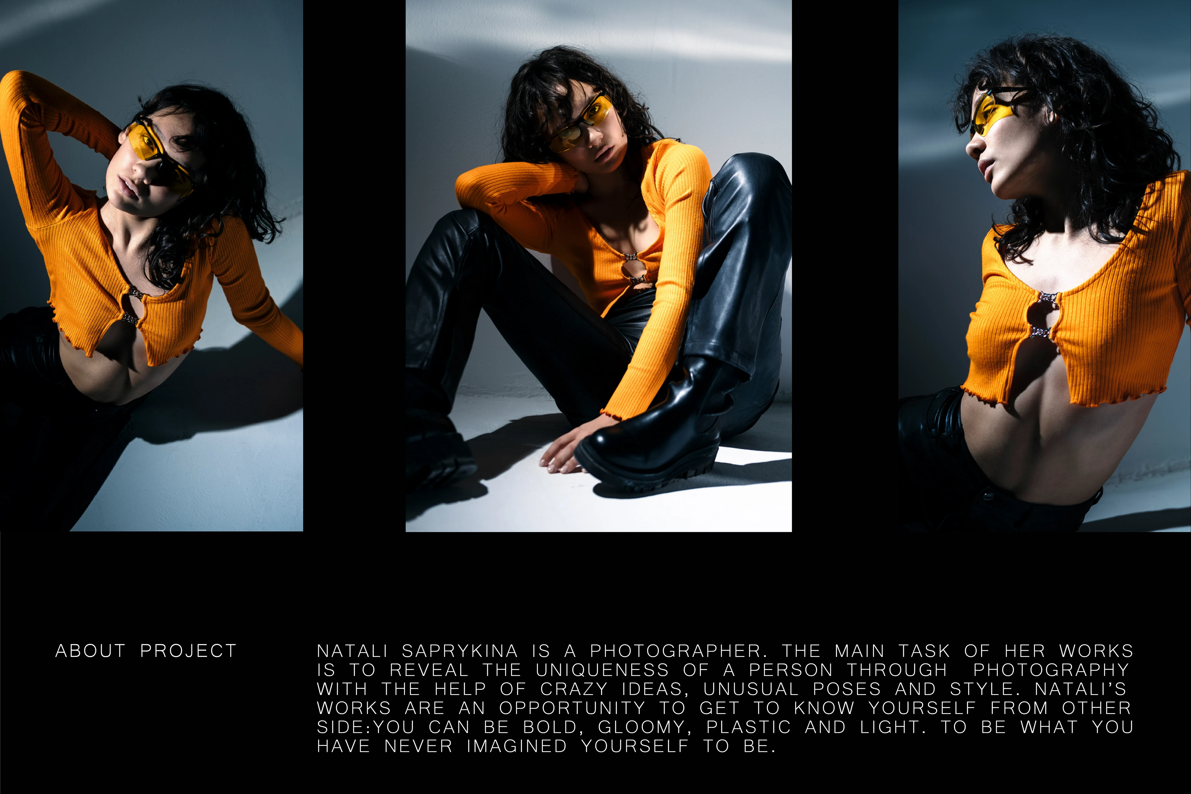 NATALI SAPRYKINA — айдентика для фотографа — Изображение №2 — Брендинг на Dprofile