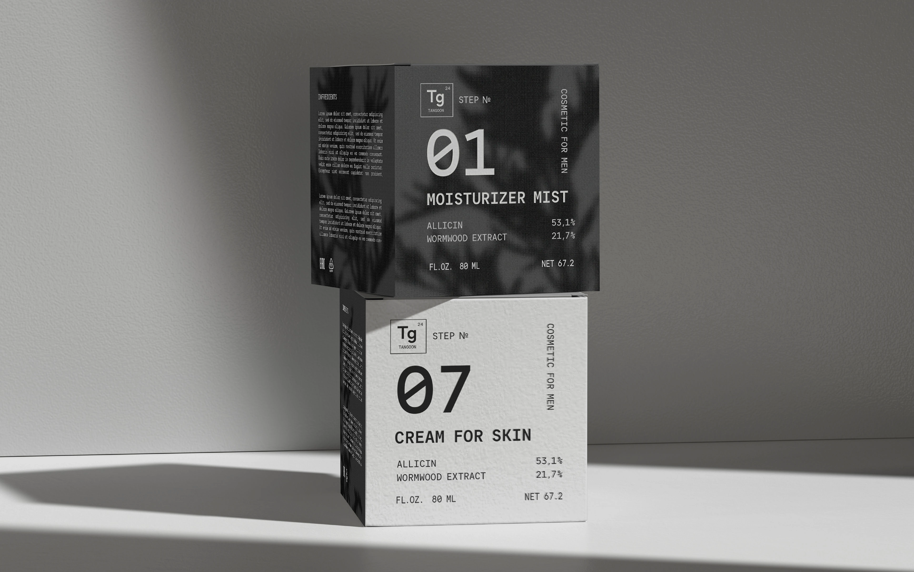 TANGOON — уходовая косметика для мужчин — Изображение №5 — Брендинг на Dprofile