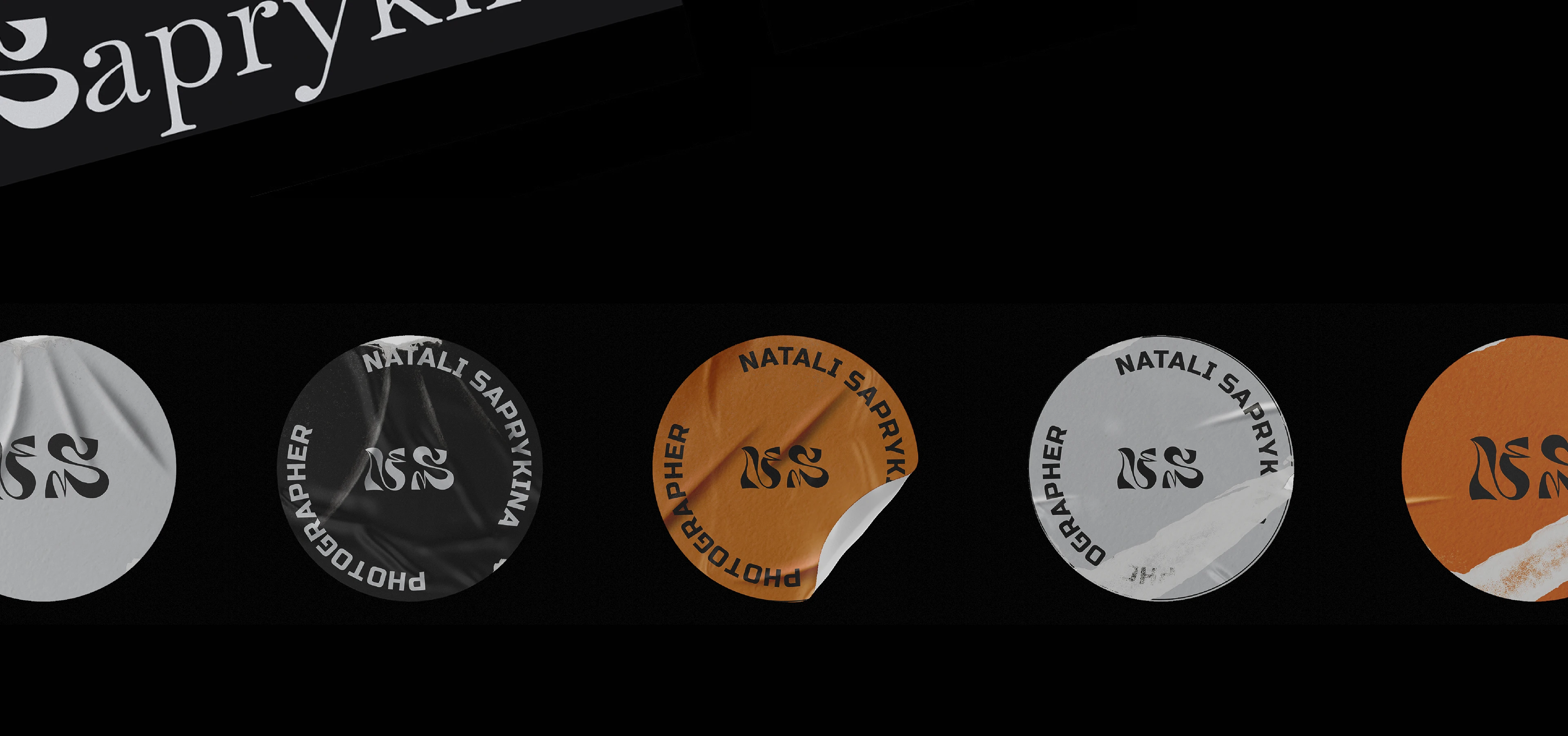 NATALI SAPRYKINA — айдентика для фотографа — Изображение №6 — Брендинг на Dprofile