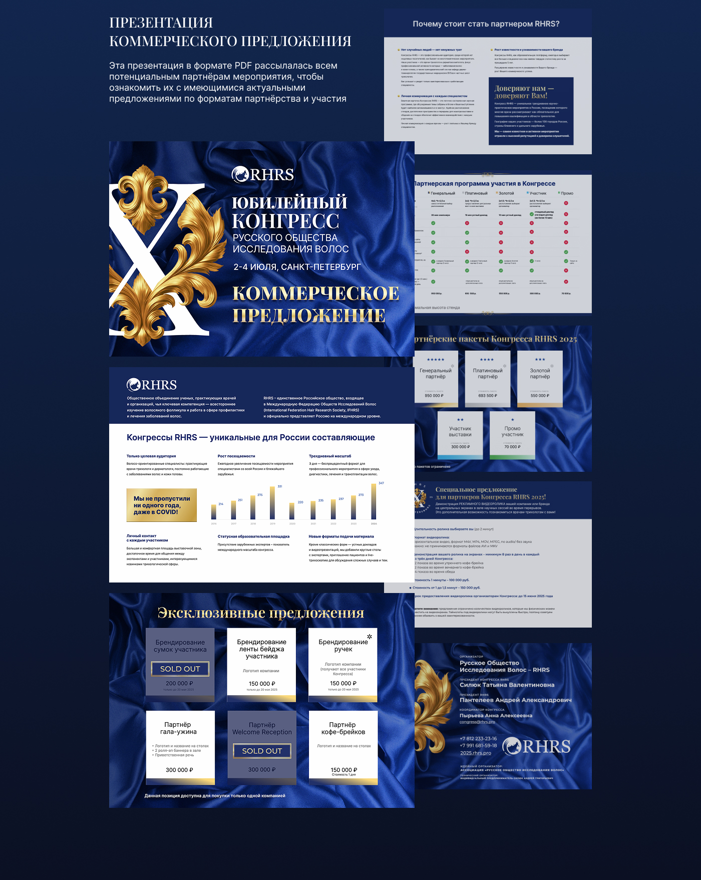 EVENT-ДИЗАЙН | Конгресс RHRS — Изображение №7 — Брендинг, Графика на Dprofile