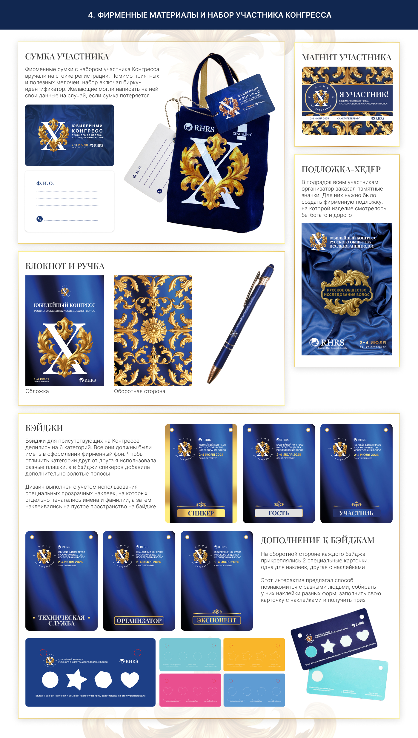 EVENT-ДИЗАЙН | Конгресс RHRS — Изображение №8 — Брендинг, Графика на Dprofile