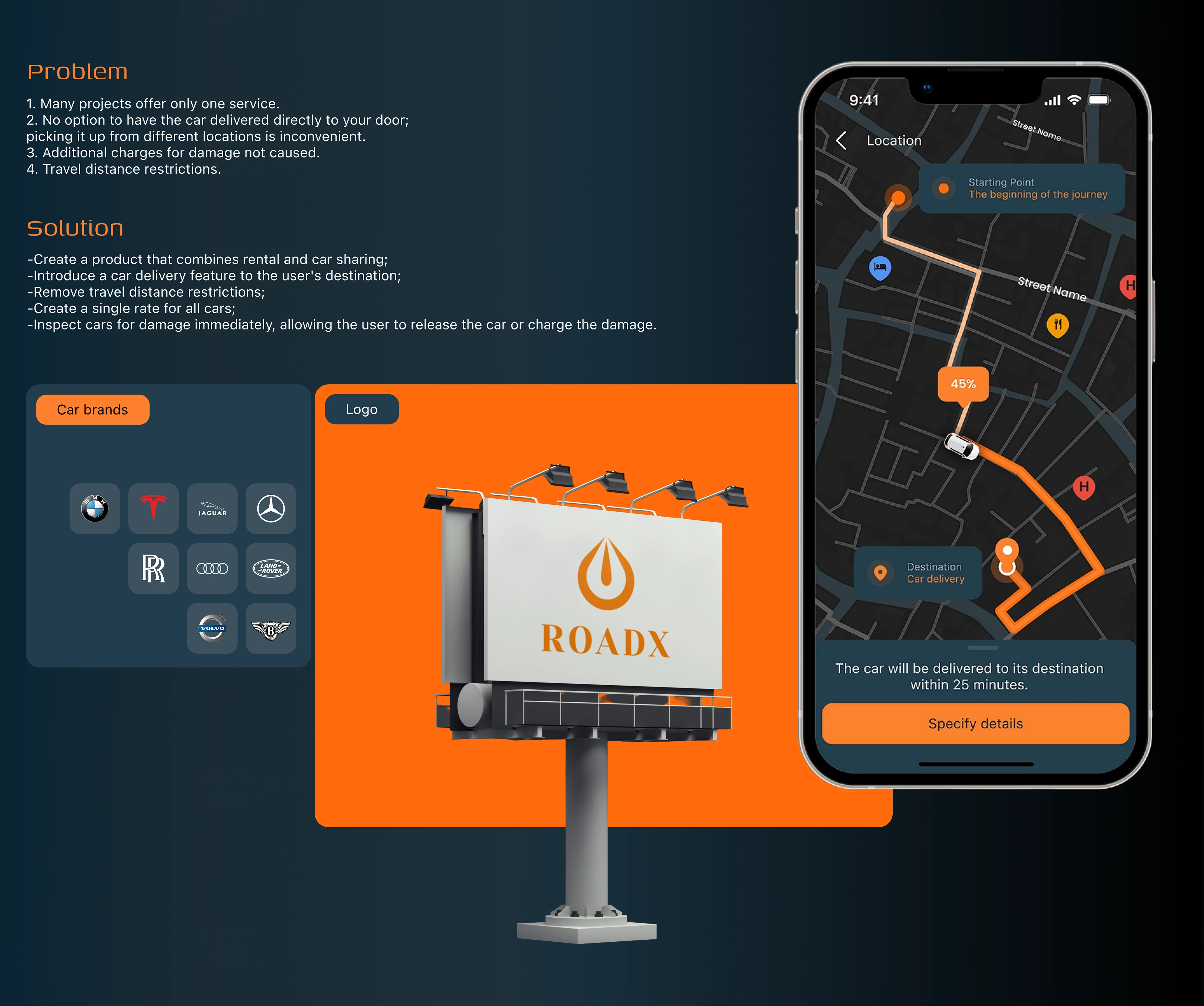 Car Sharing & Car Rental — Изображение №2 — Интерфейсы на Dprofile