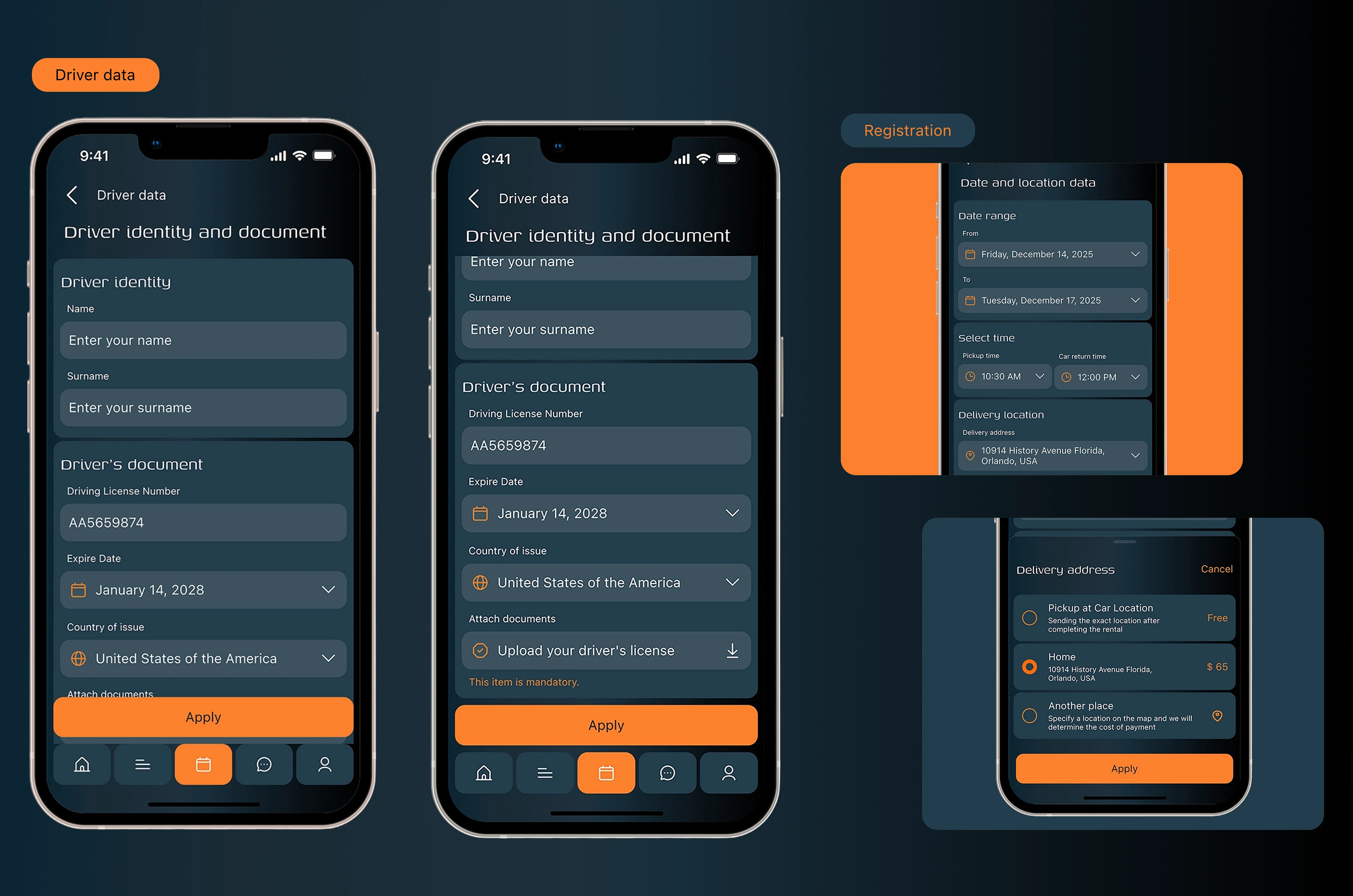 Car Sharing & Car Rental — Изображение №12 — Интерфейсы на Dprofile