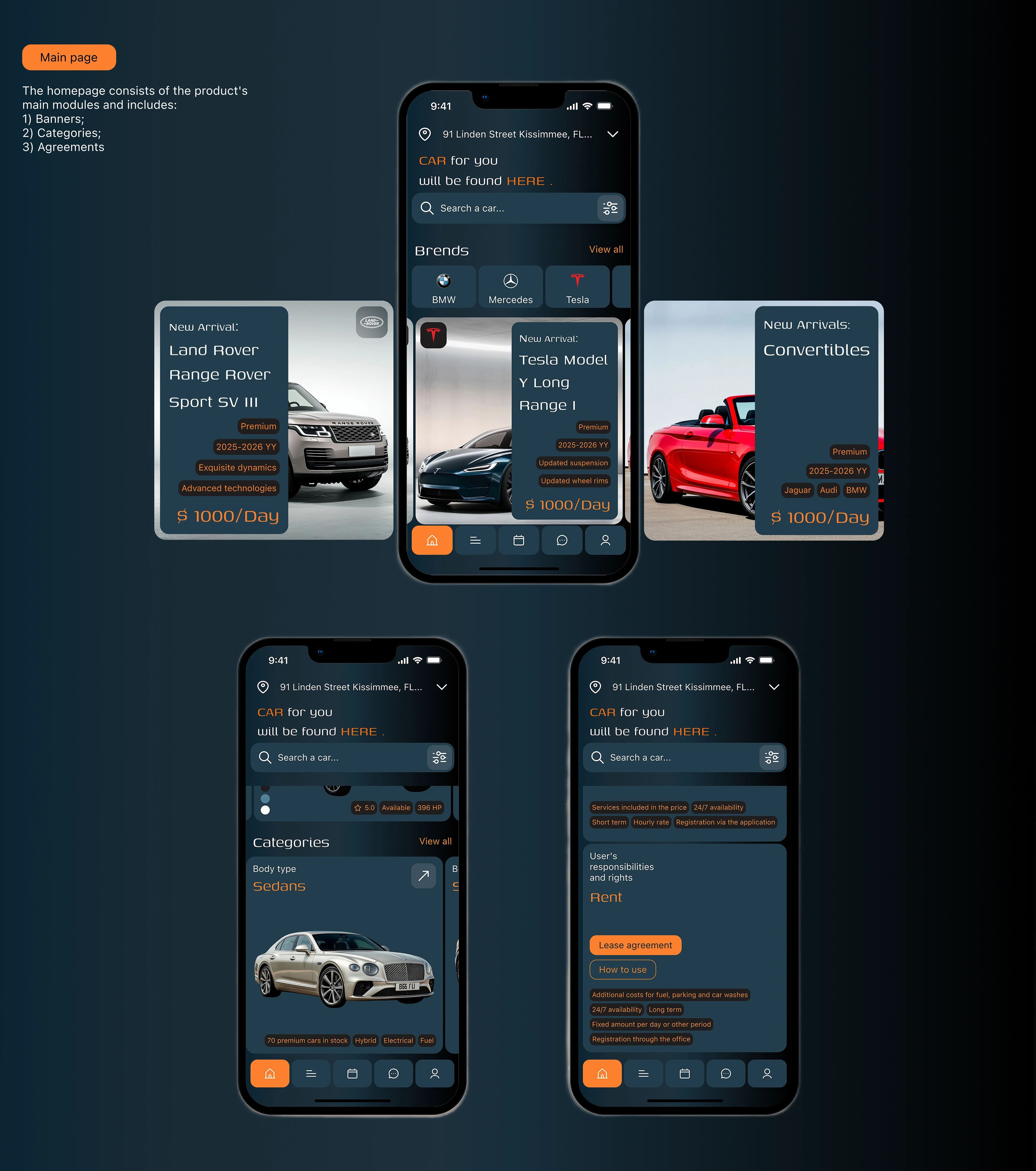 Car Sharing & Car Rental — Изображение №6 — Интерфейсы на Dprofile