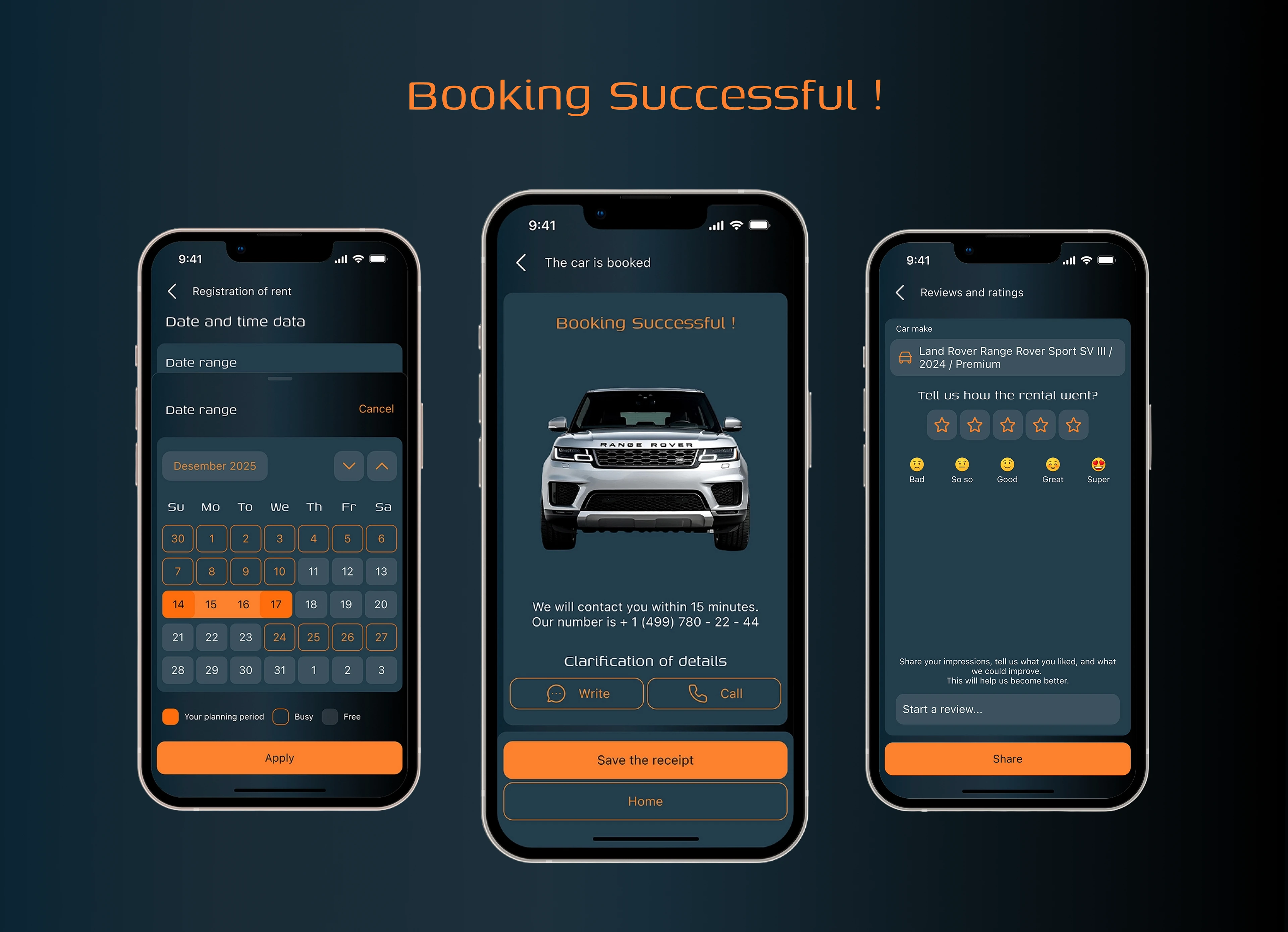 Car Sharing & Car Rental — Изображение №13 — Интерфейсы на Dprofile