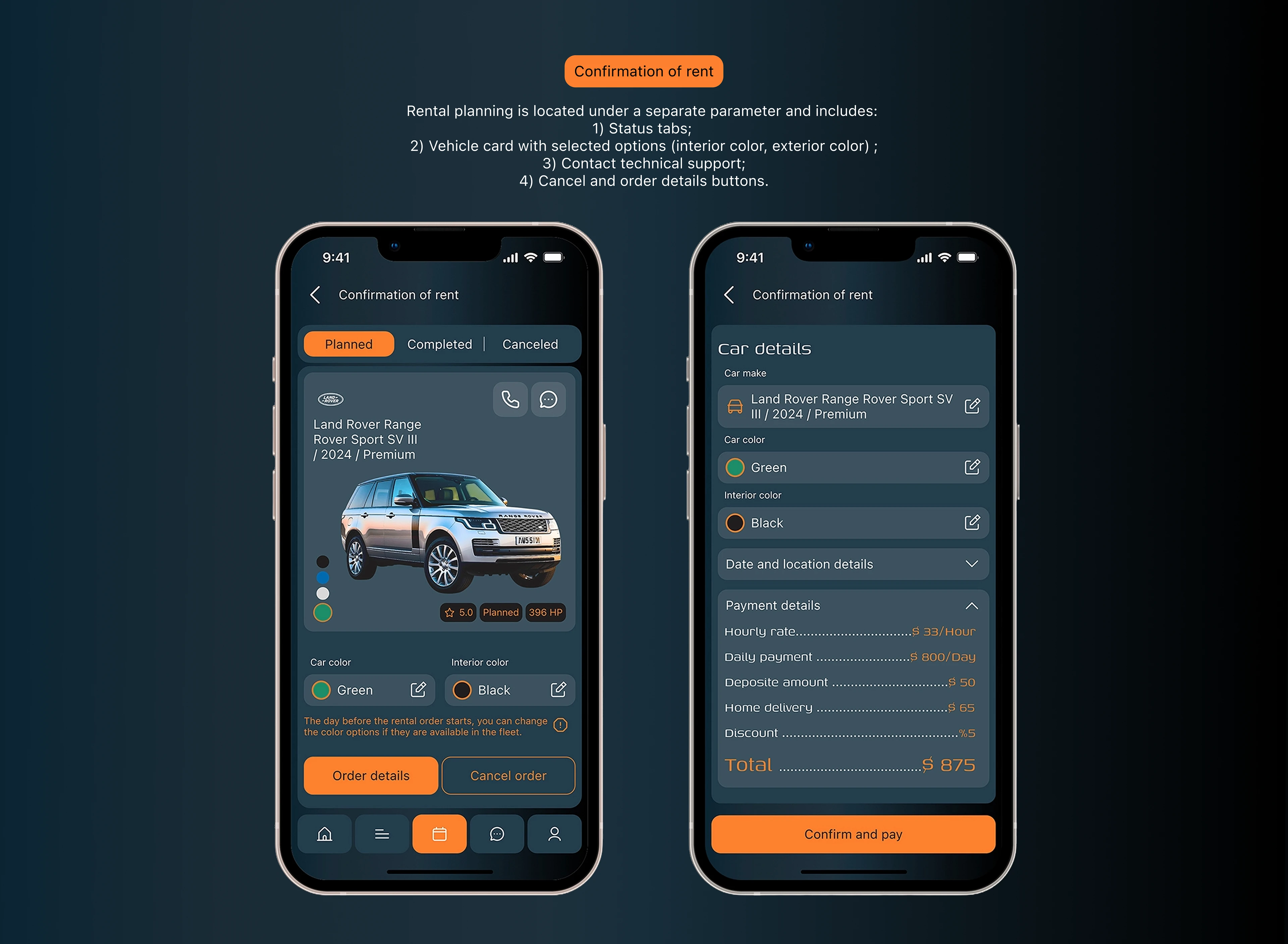 Car Sharing & Car Rental — Изображение №10 — Интерфейсы на Dprofile