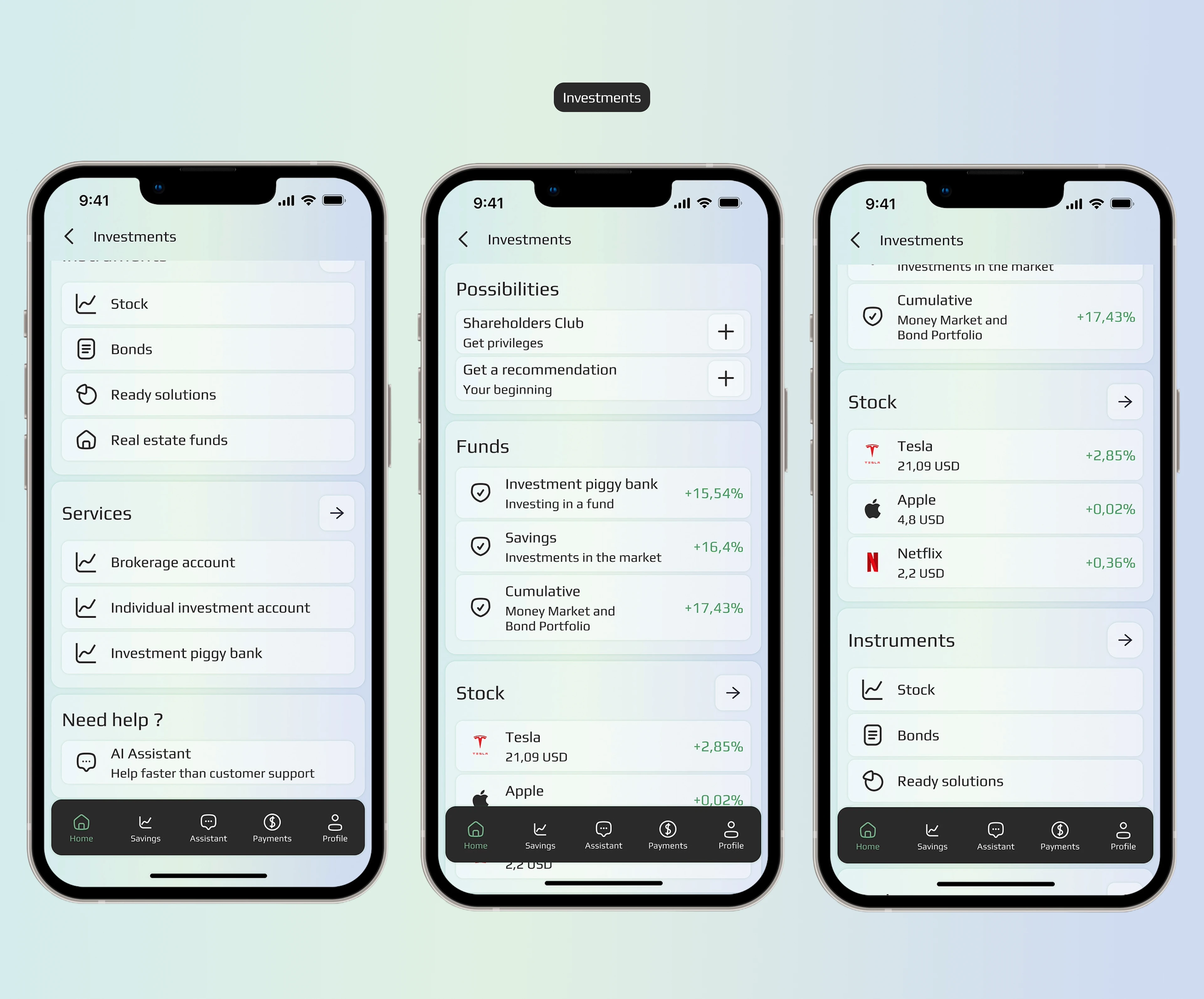 Green Bank — Изображение №13 — Интерфейсы на Dprofile
