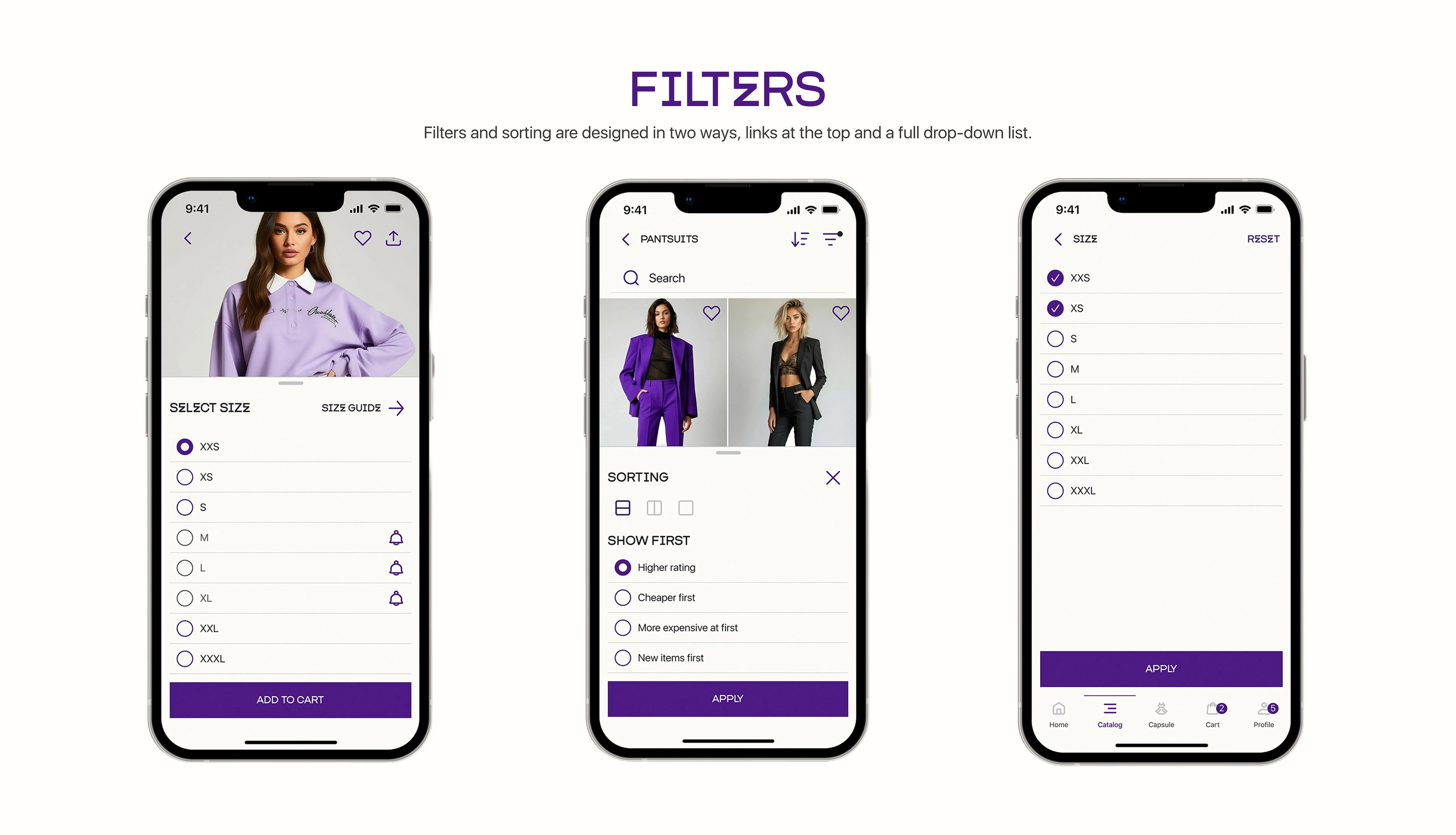 Онлайн магазин женской одежды. — Изображение №19 — Интерфейсы на Dprofile