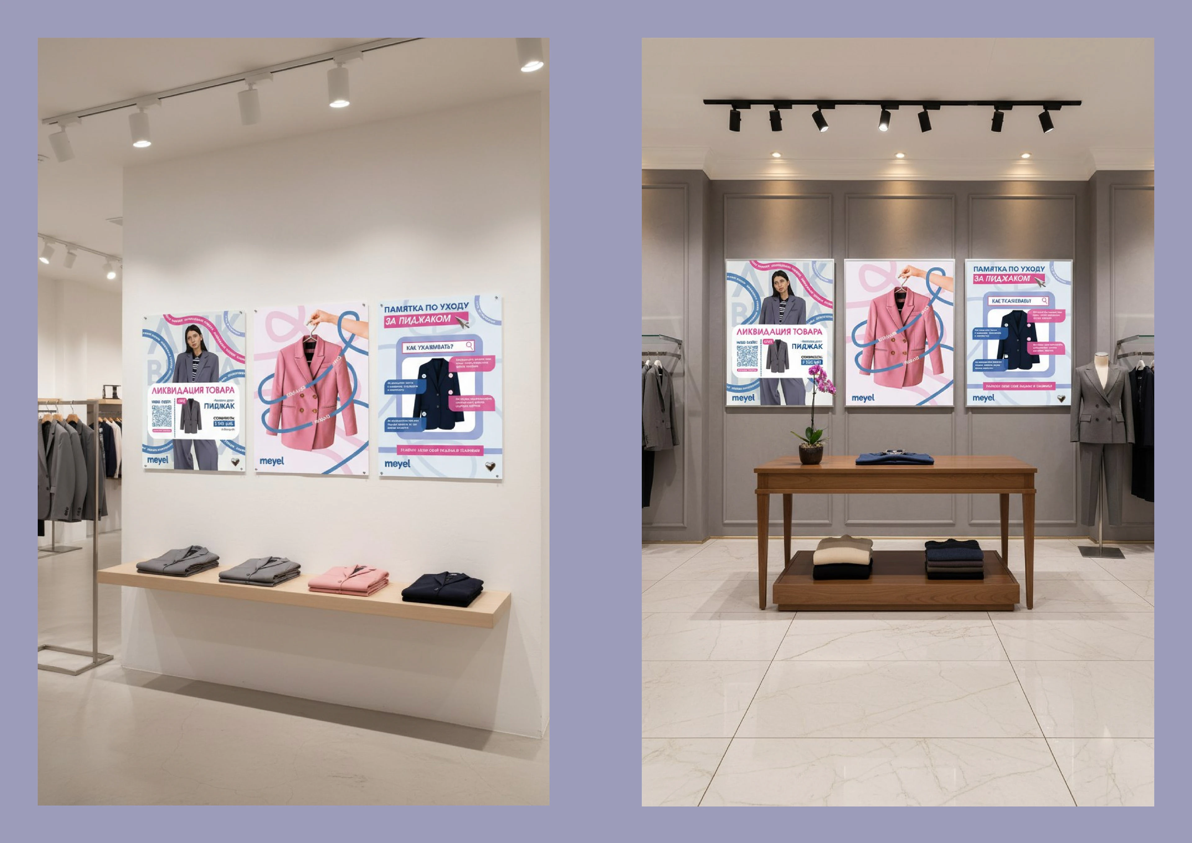 Плакаты для магазина meyel — Изображение №5 — Брендинг, Графика на Dprofile