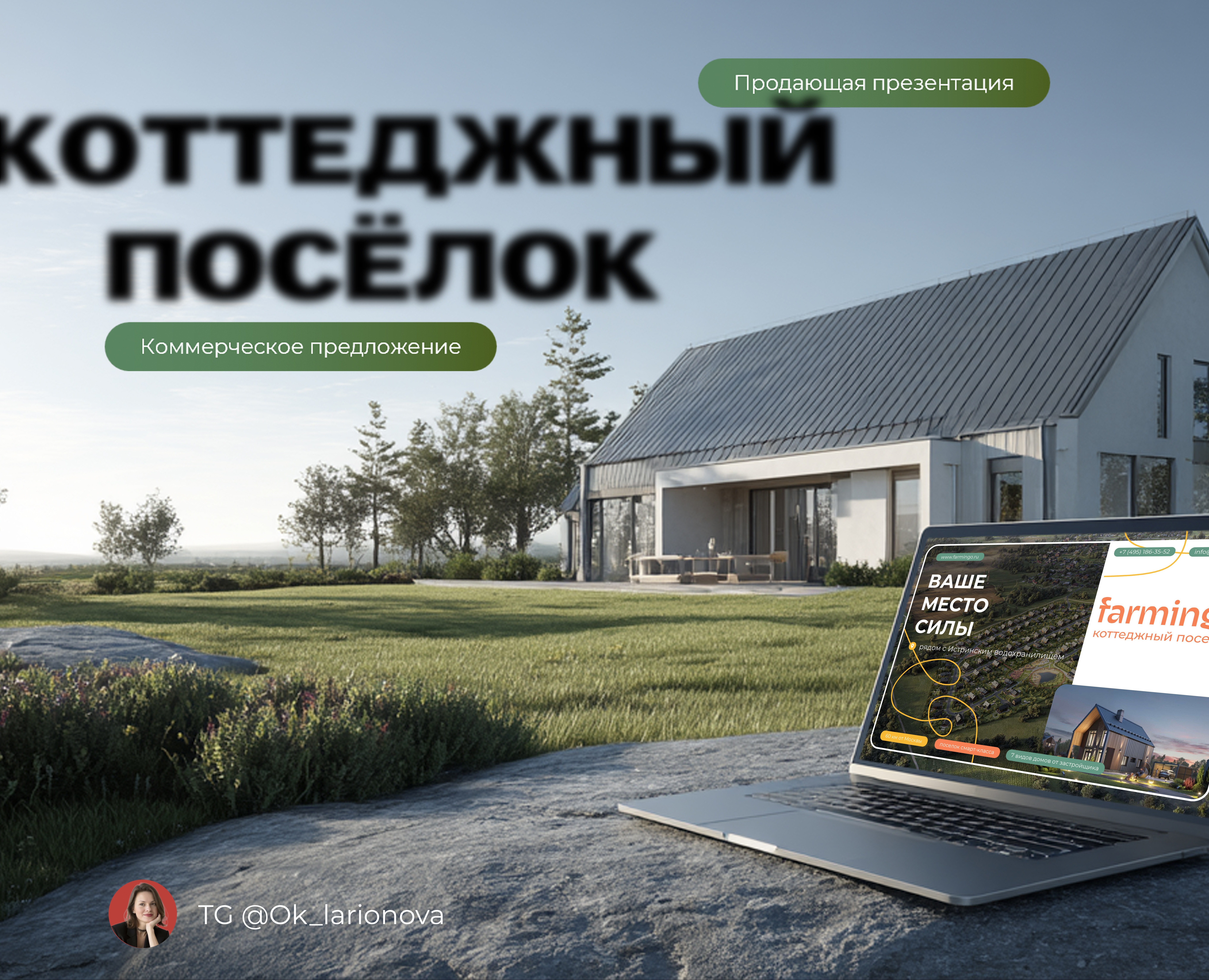 Презентация коттеджного поселка — Маркетинг, Архитектура на Dprofile